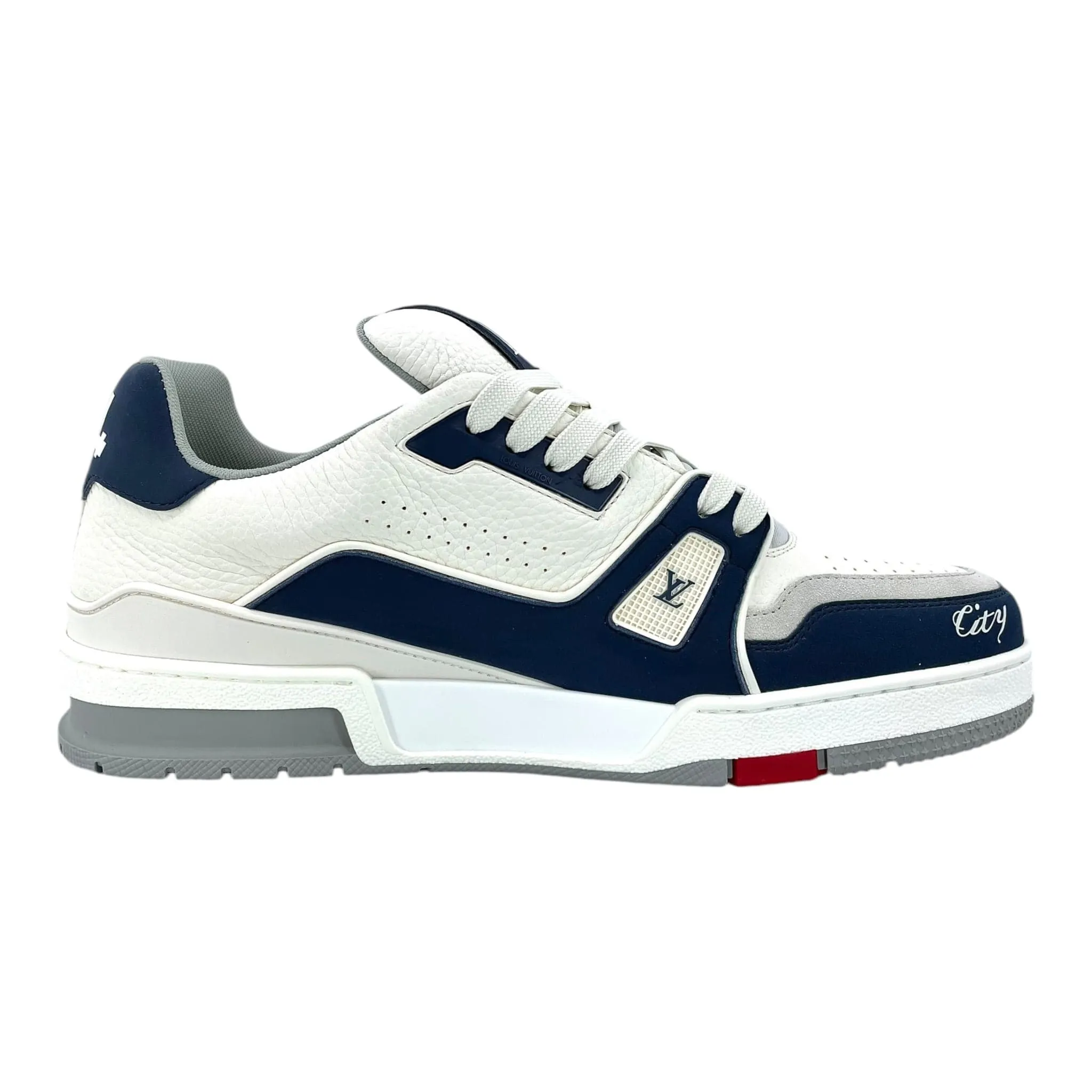 Louis Vuitton LV Trainer Low City Of Dreams White Navy (NYC Exclusive)