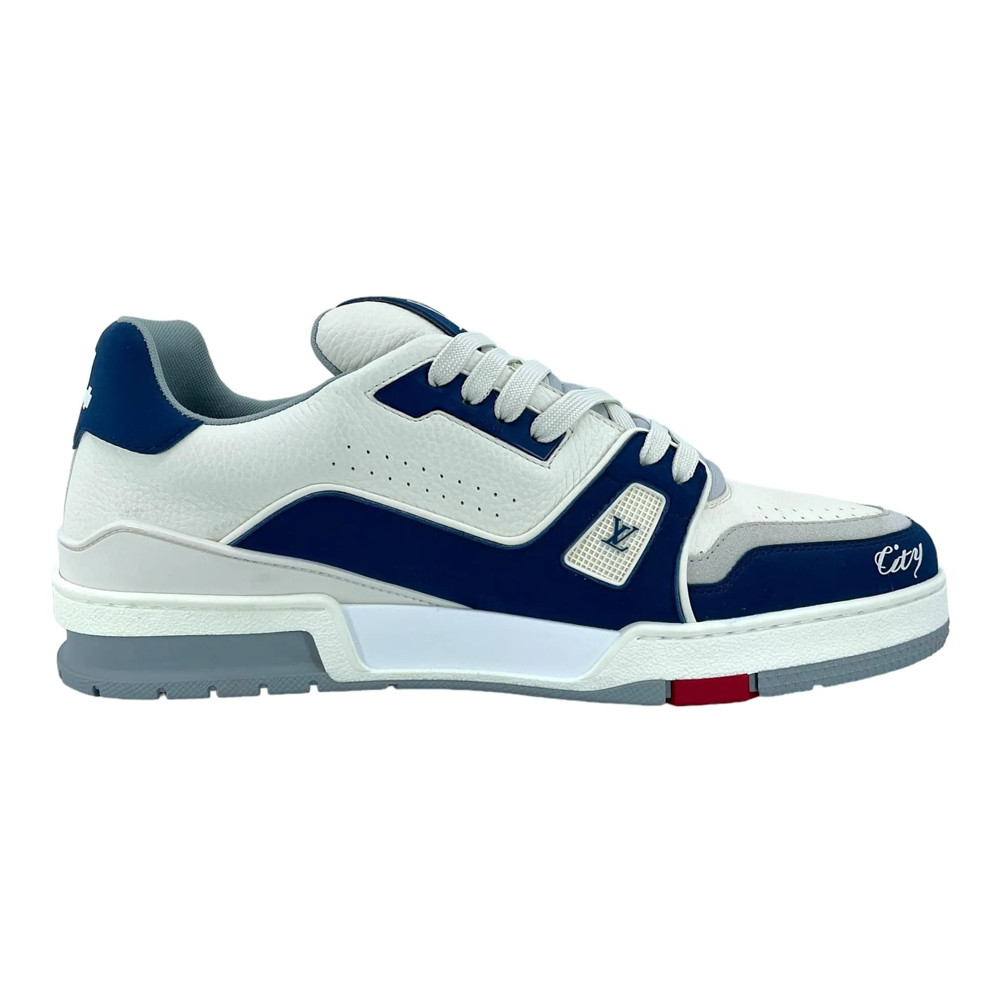 Louis Vuitton LV Trainer Low City Of Dreams White Navy (NYC Exclusive)