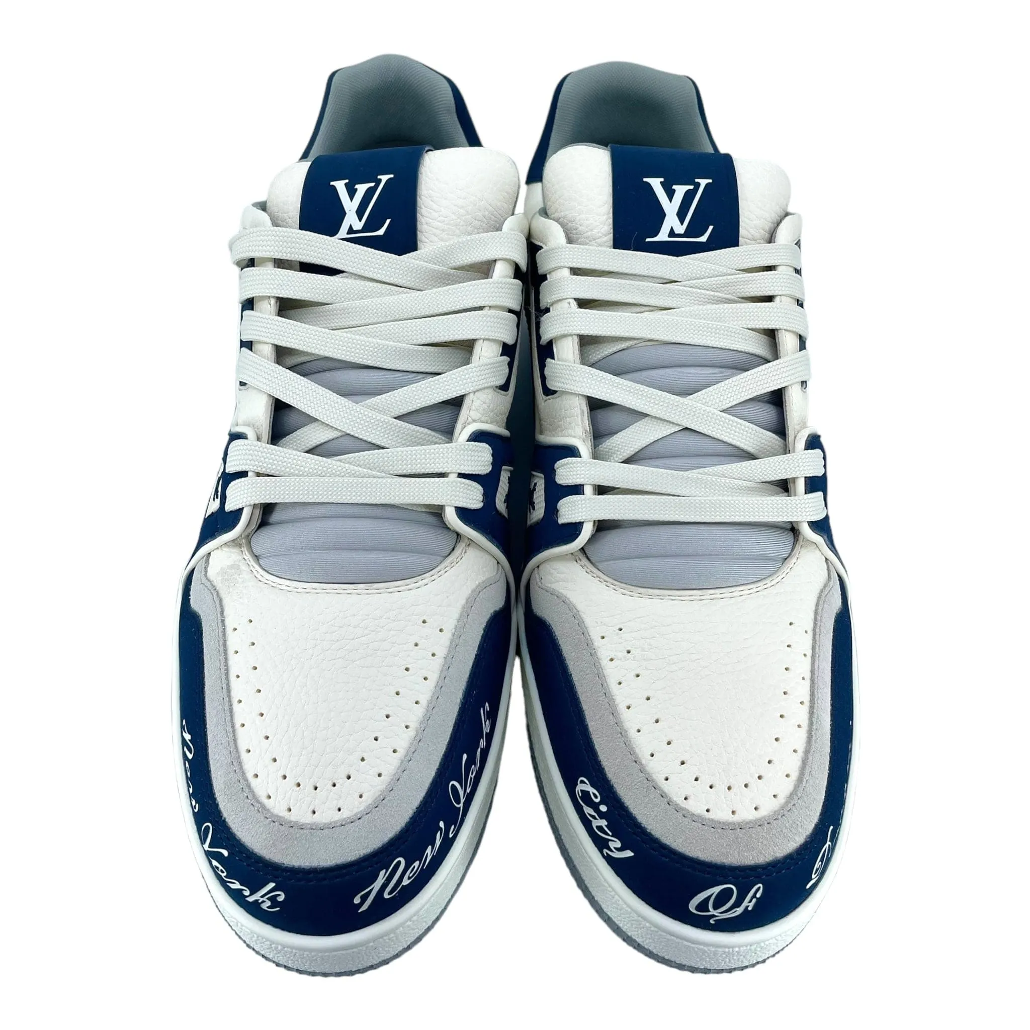 Louis Vuitton LV Trainer Low City Of Dreams White Navy (NYC Exclusive)