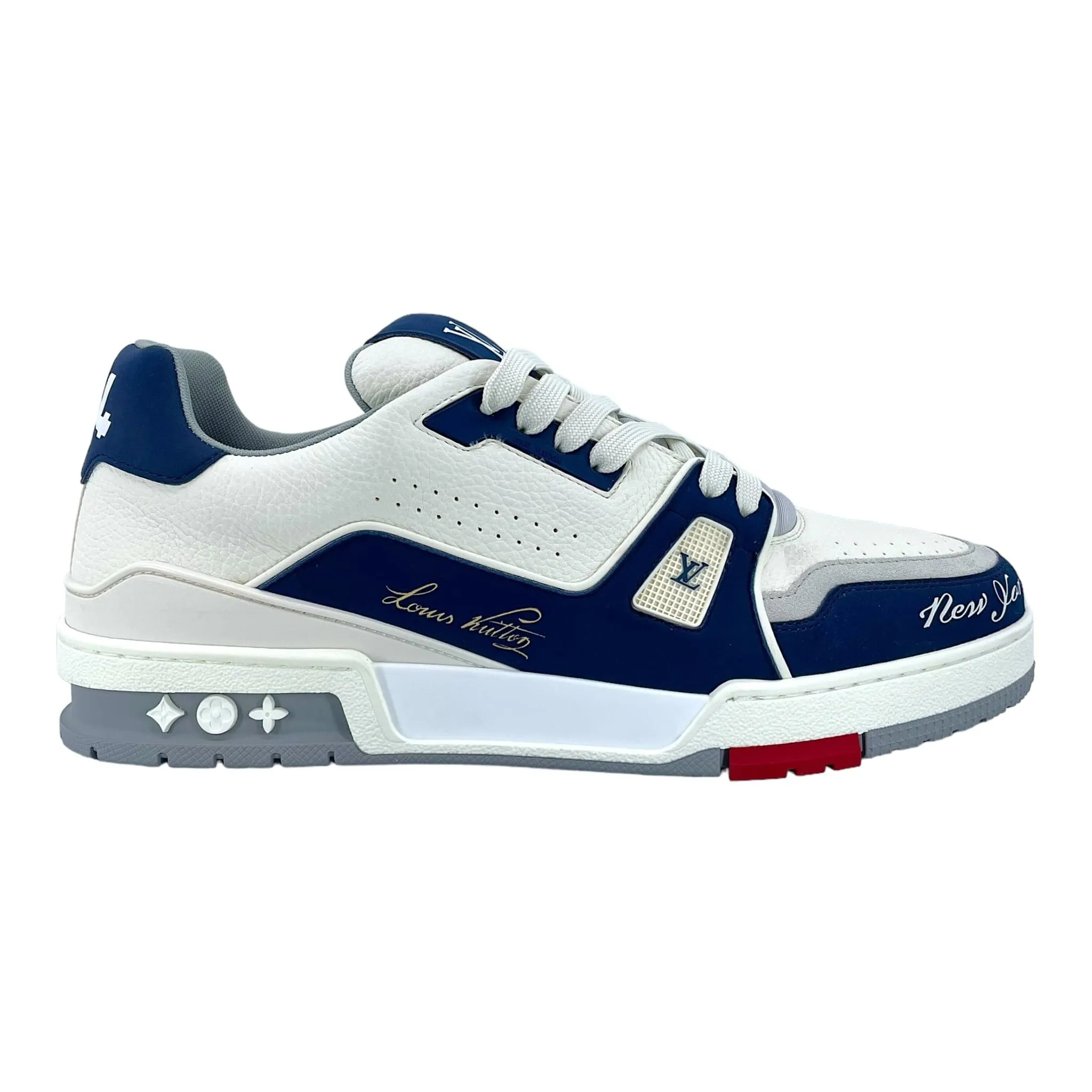 Louis Vuitton LV Trainer Low City Of Dreams White Navy (NYC Exclusive)