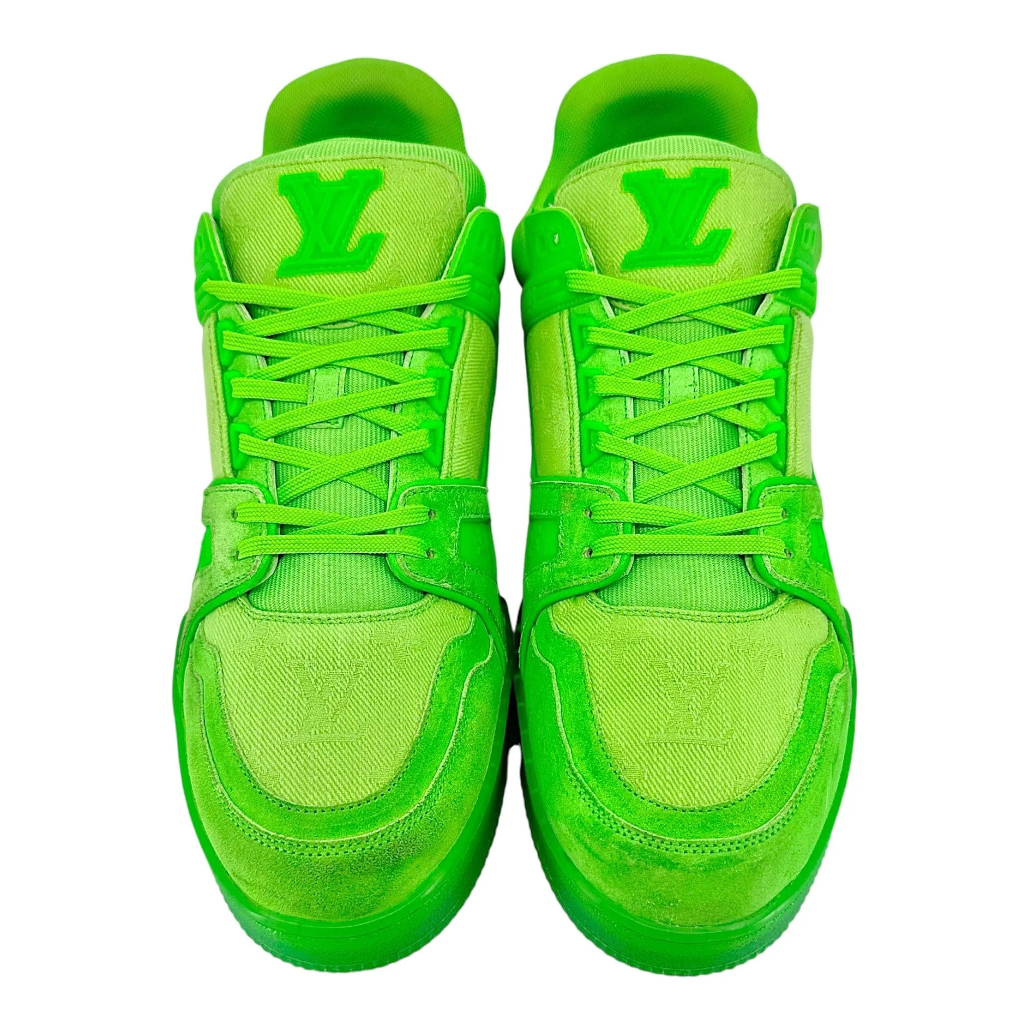 Louis Vuitton LV Trainer Low Fluorescent Green Pre-Owned