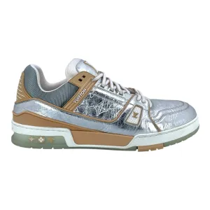 Louis Vuitton LV Trainer Low Metallic Beige Pre-Owned