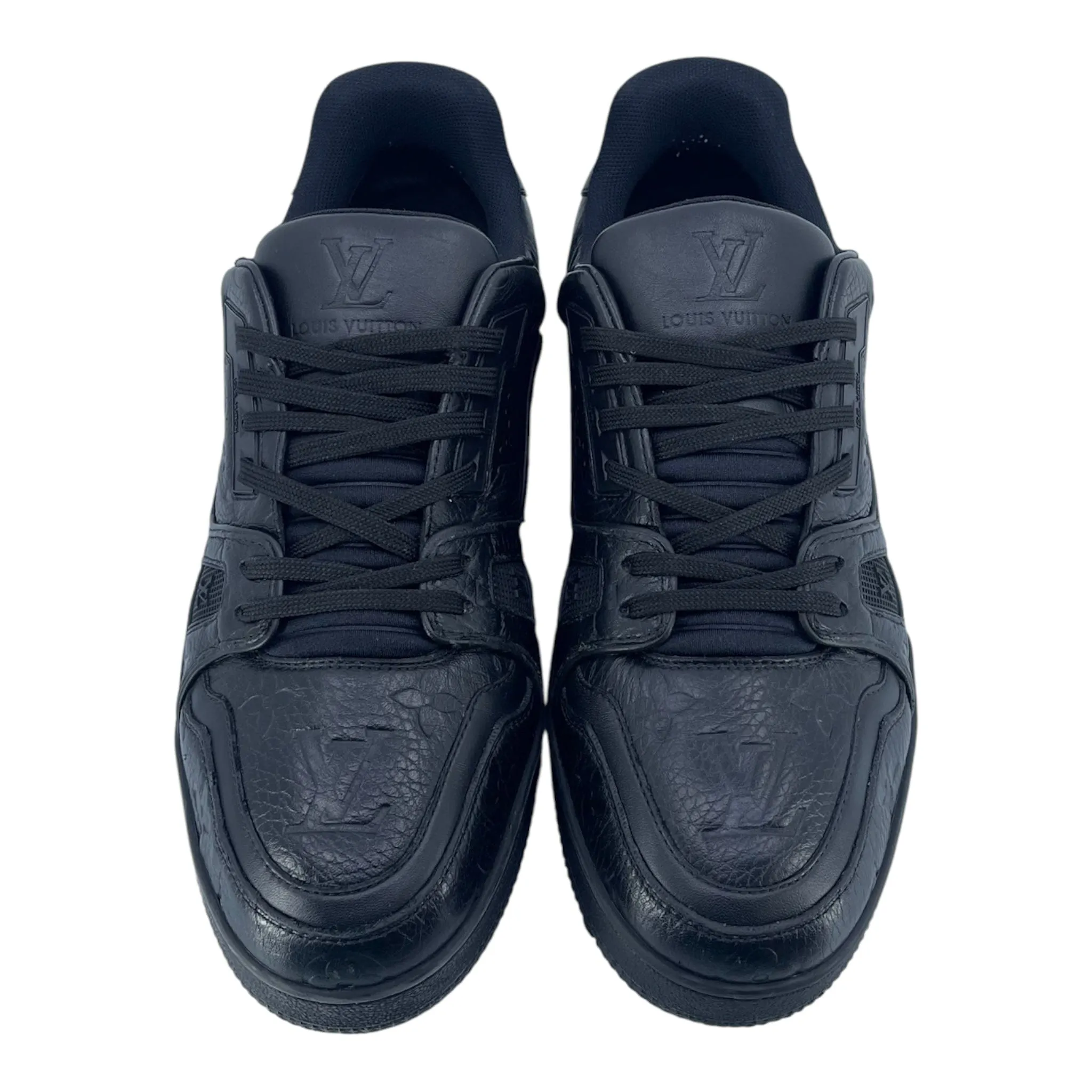 Louis Vuitton LV Trainer Low Monogram Black Black Pre-Owned