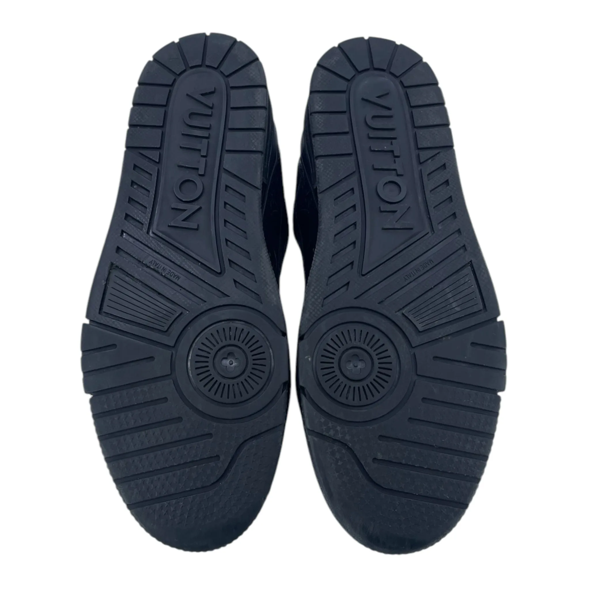 Louis Vuitton LV Trainer Low Monogram Black Black Pre-Owned