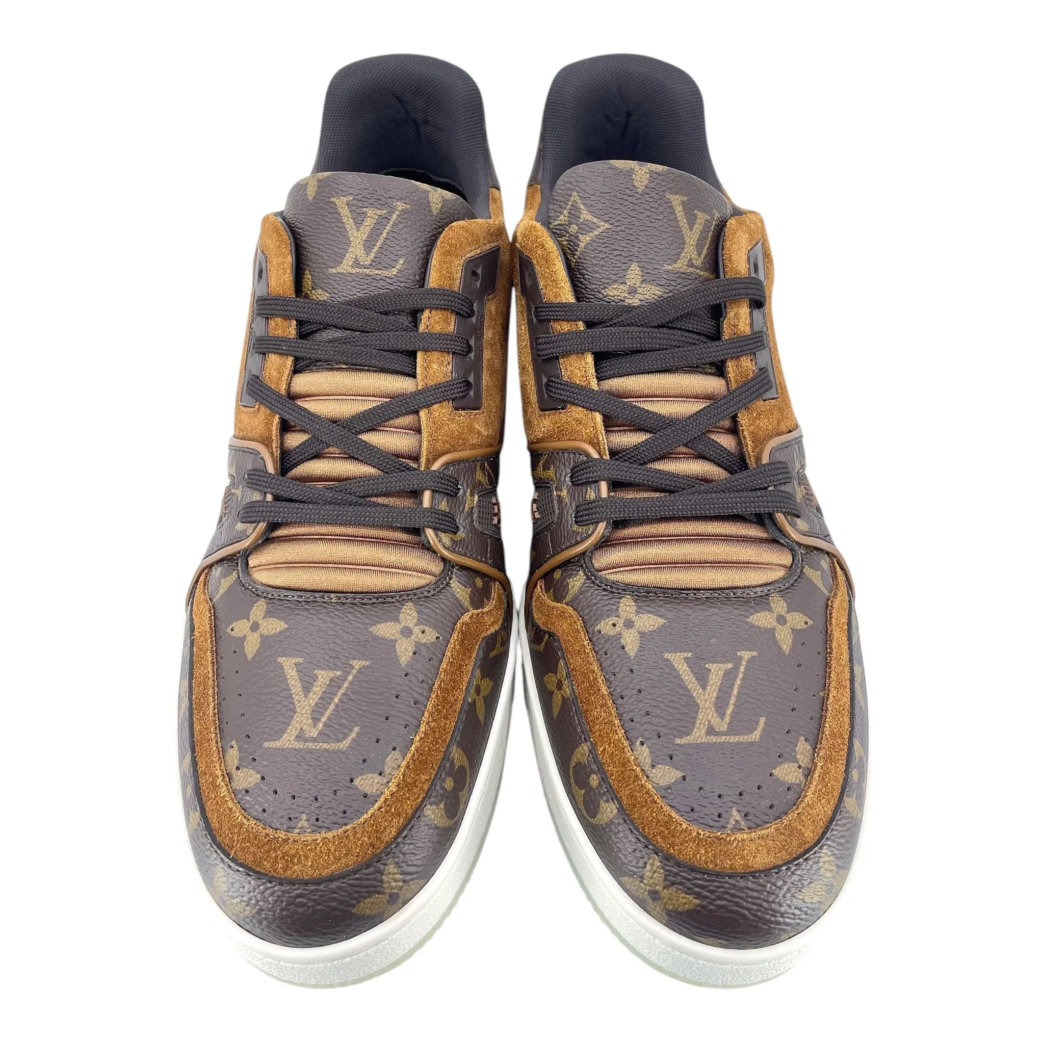 Louis Vuitton LV Trainer Low Monogram Brown