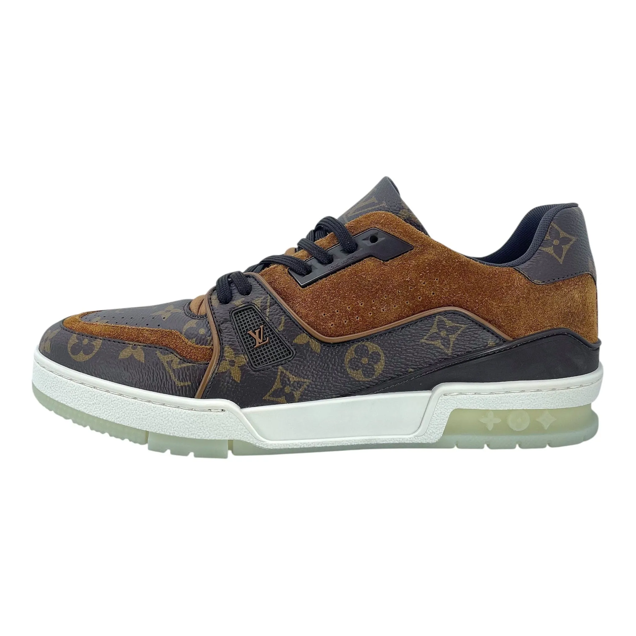 Louis Vuitton LV Trainer Low Monogram Brown