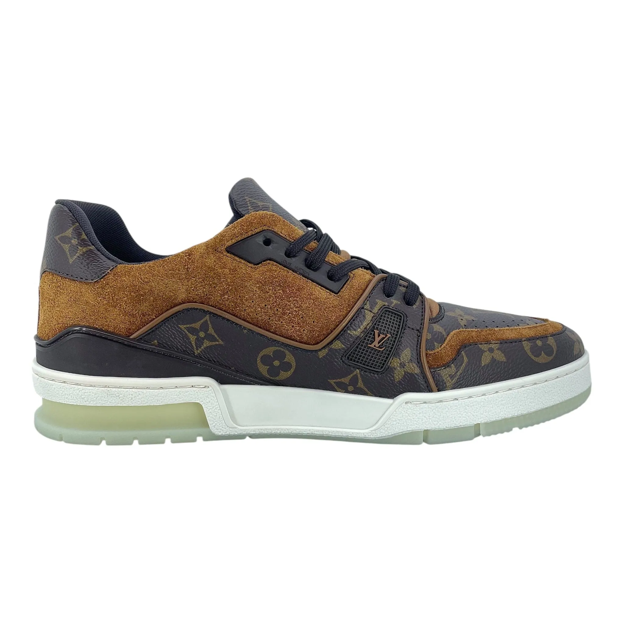 Louis Vuitton LV Trainer Low Monogram Brown