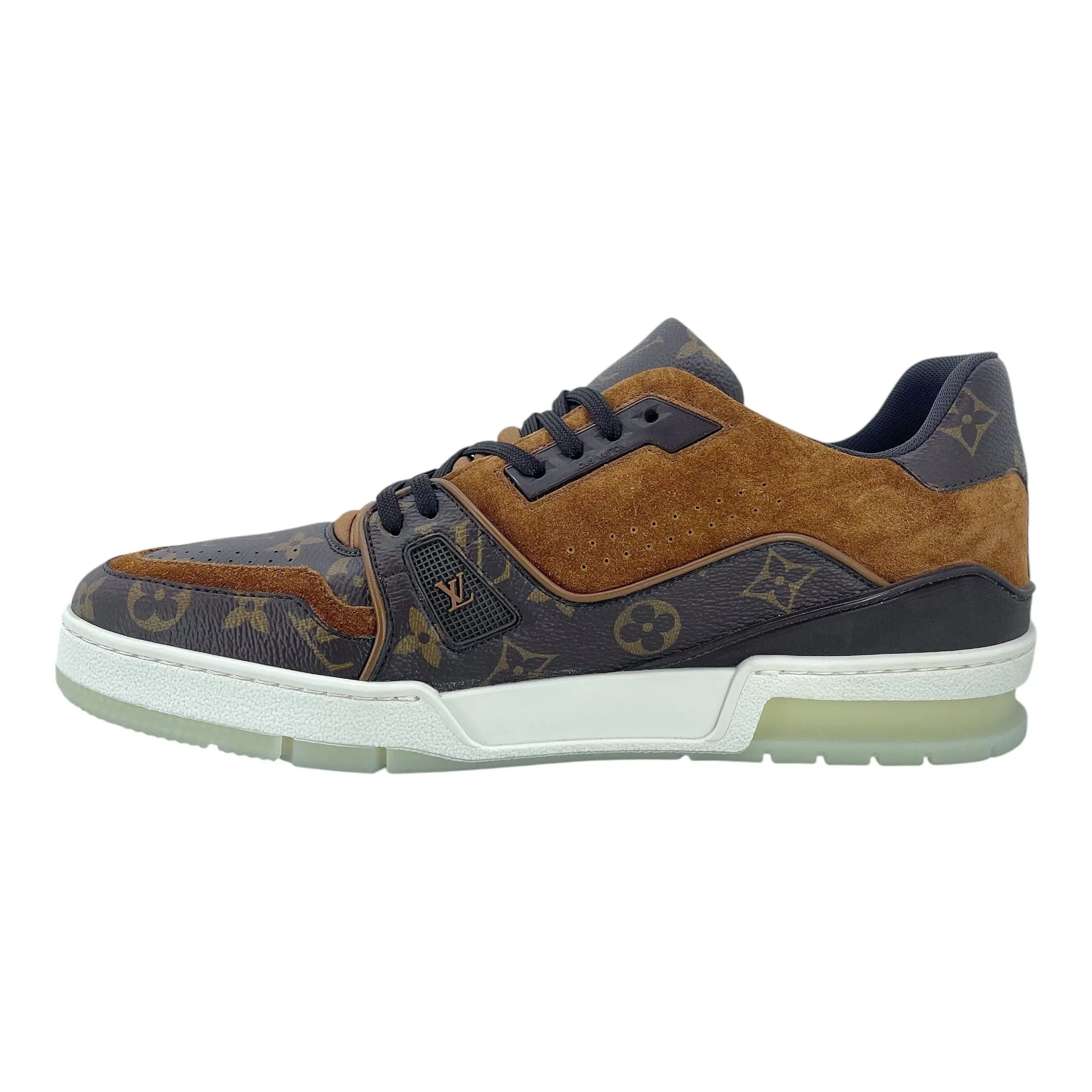 Louis Vuitton LV Trainer Low Monogram Brown