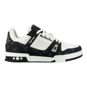 Louis Vuitton LV Trainer Low Monogram Denim Black White Pre-Owned