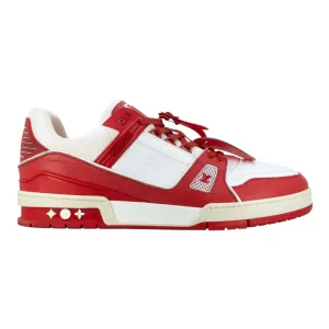 Louis Vuitton LV Trainer Low Red White