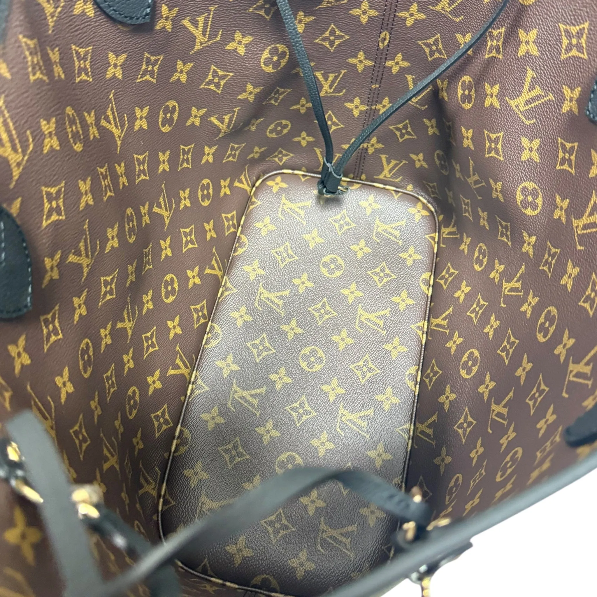 Louis Vuitton Neverfull MM Reversible Inside Out Monogram Black