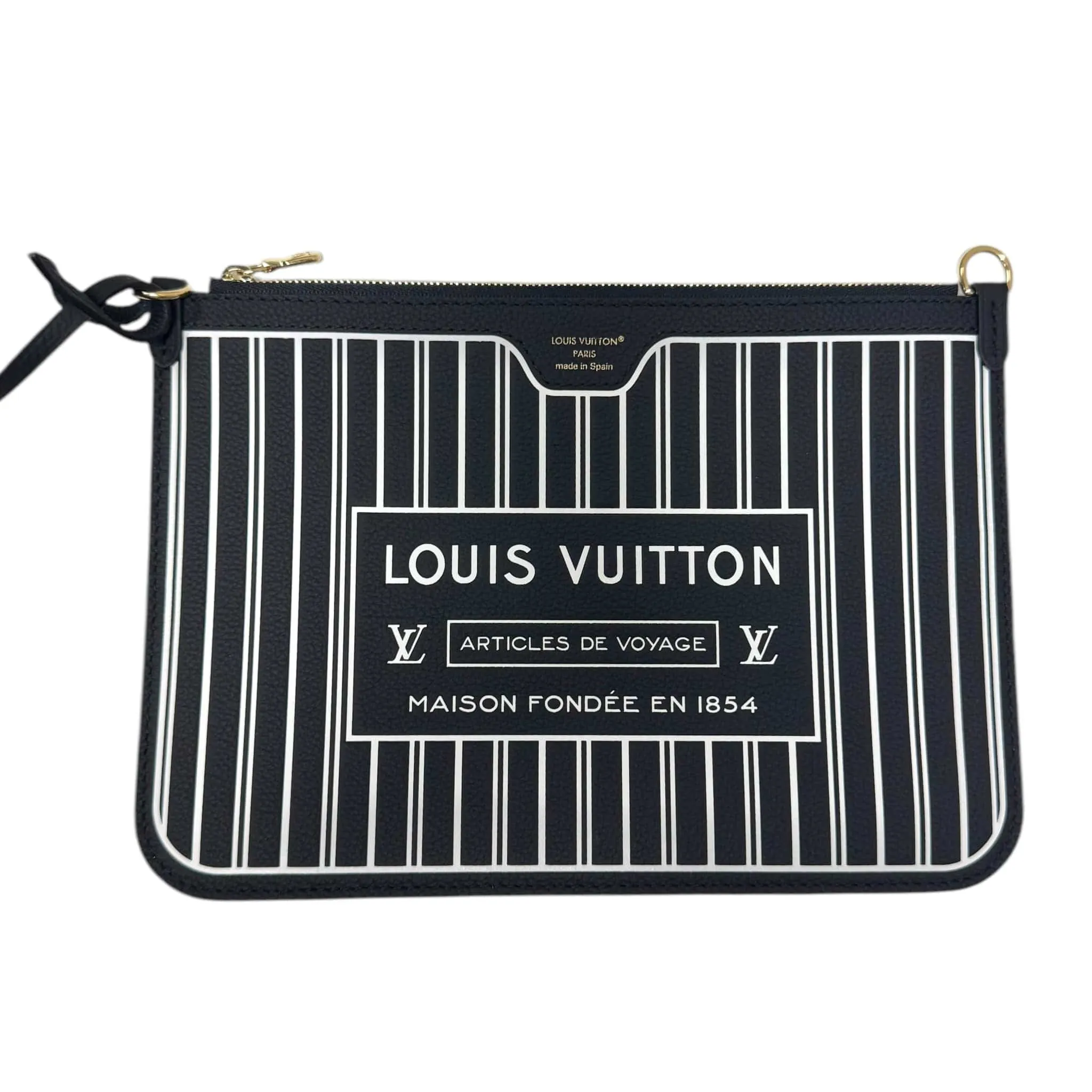 Louis Vuitton Neverfull MM Reversible Inside Out Monogram Black