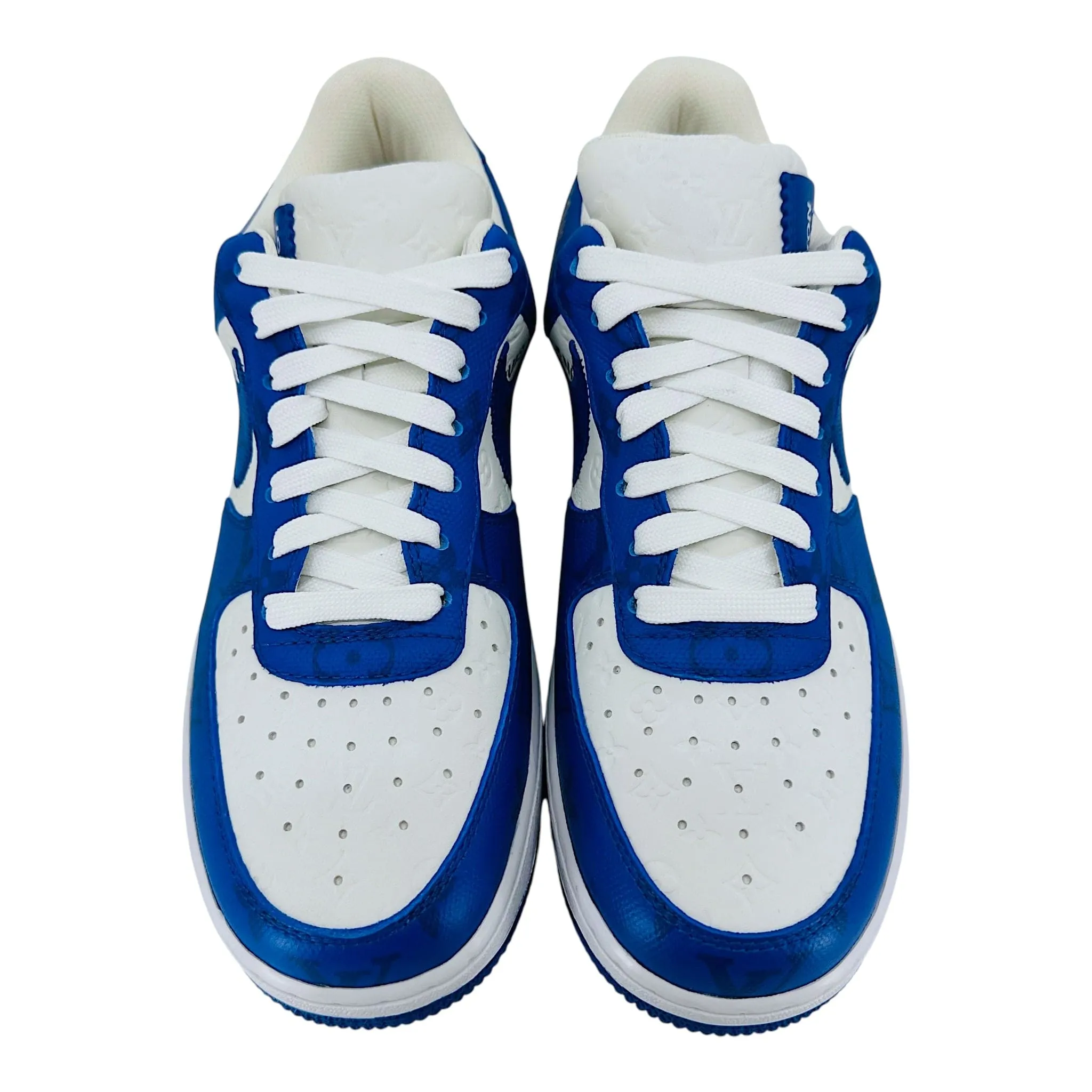 Louis Vuitton Nike Air Force 1 Low By Virgil Abloh White Royal