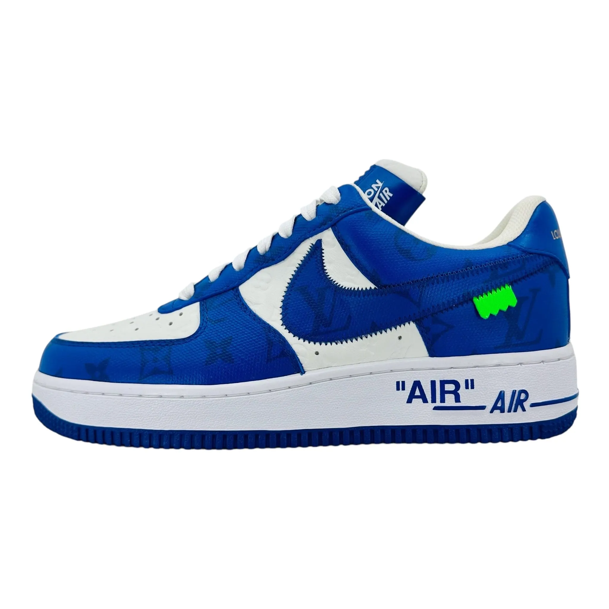 Louis Vuitton Nike Air Force 1 Low By Virgil Abloh White Royal