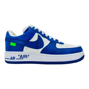 Louis Vuitton Nike Air Force 1 Low By Virgil Abloh White Royal