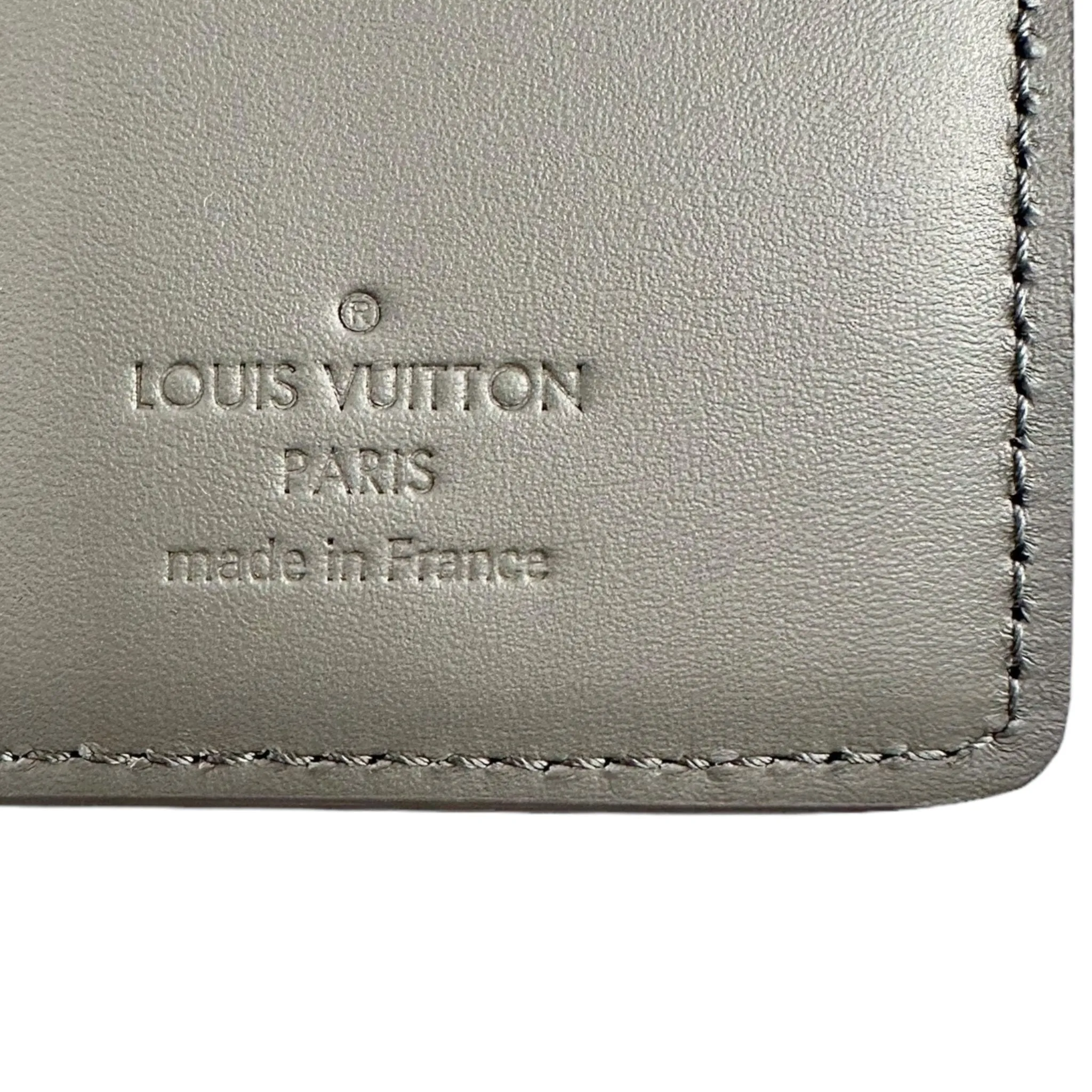Louis Vuitton Pocket Organizer Shadow Monogram Grey
