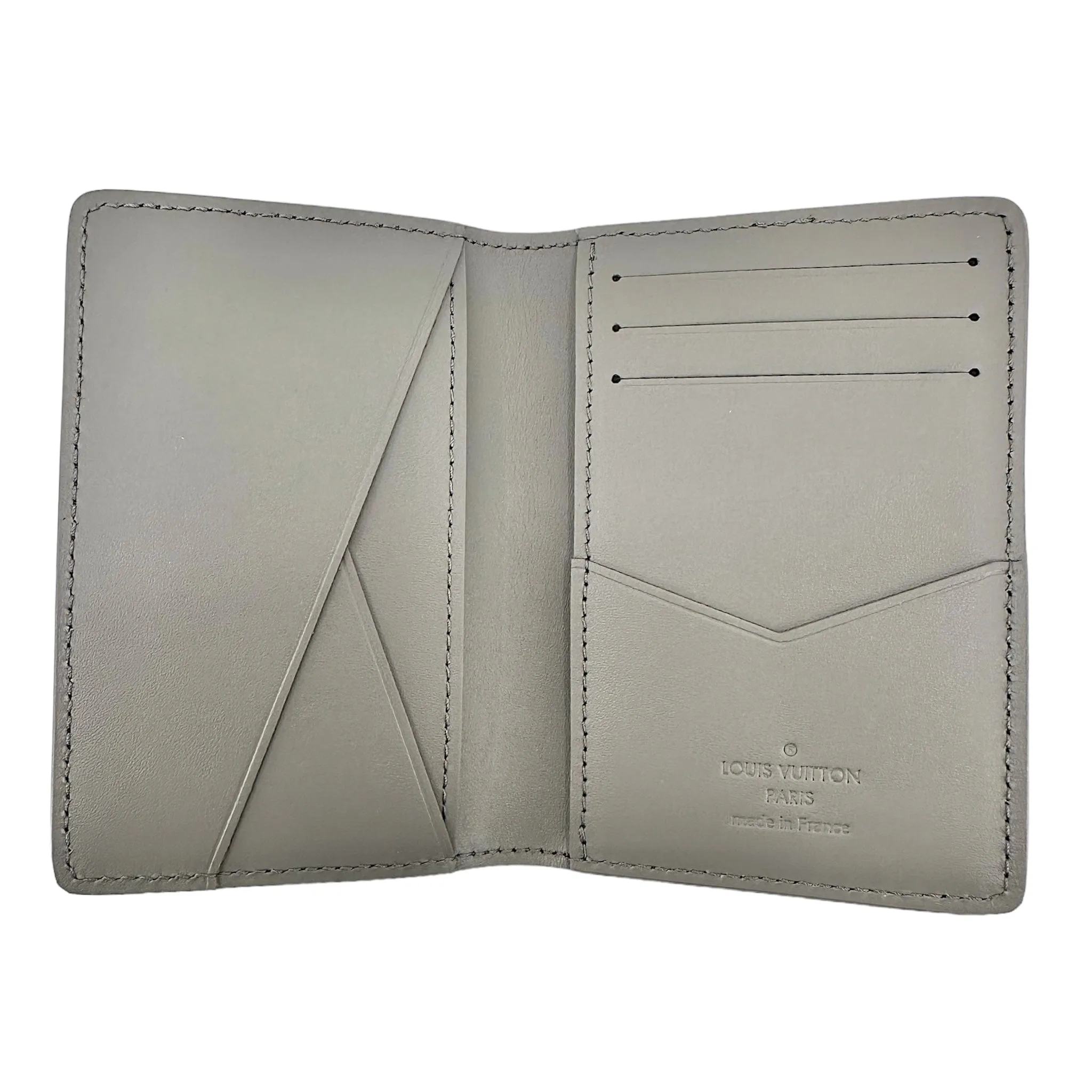 Louis Vuitton Pocket Organizer Shadow Monogram Grey