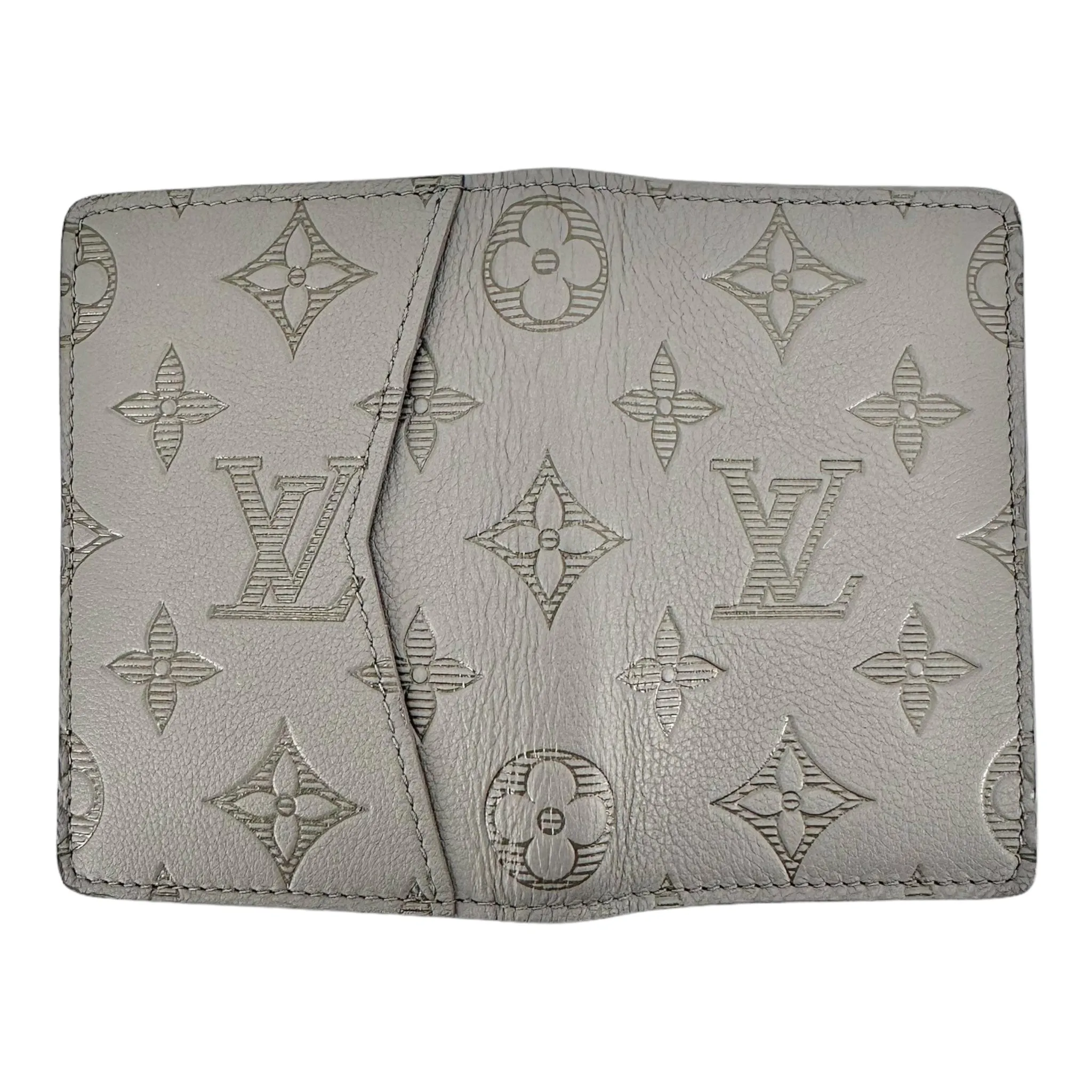 Louis Vuitton Pocket Organizer Shadow Monogram Grey