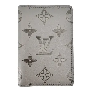 Louis Vuitton Pocket Organizer Shadow Monogram Grey