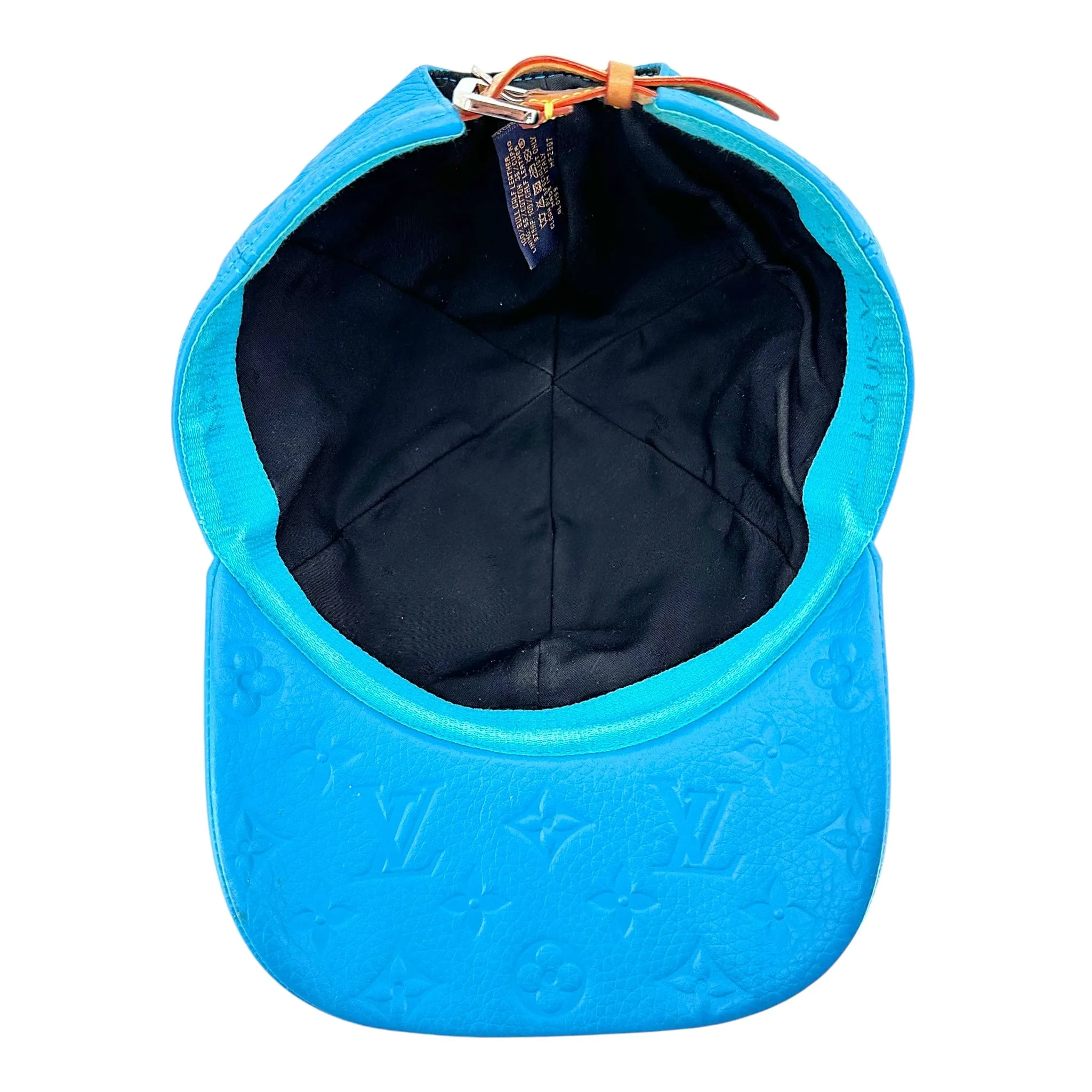 Louis Vuitton Taurillon Monogram Hat Blue Pre-Owned