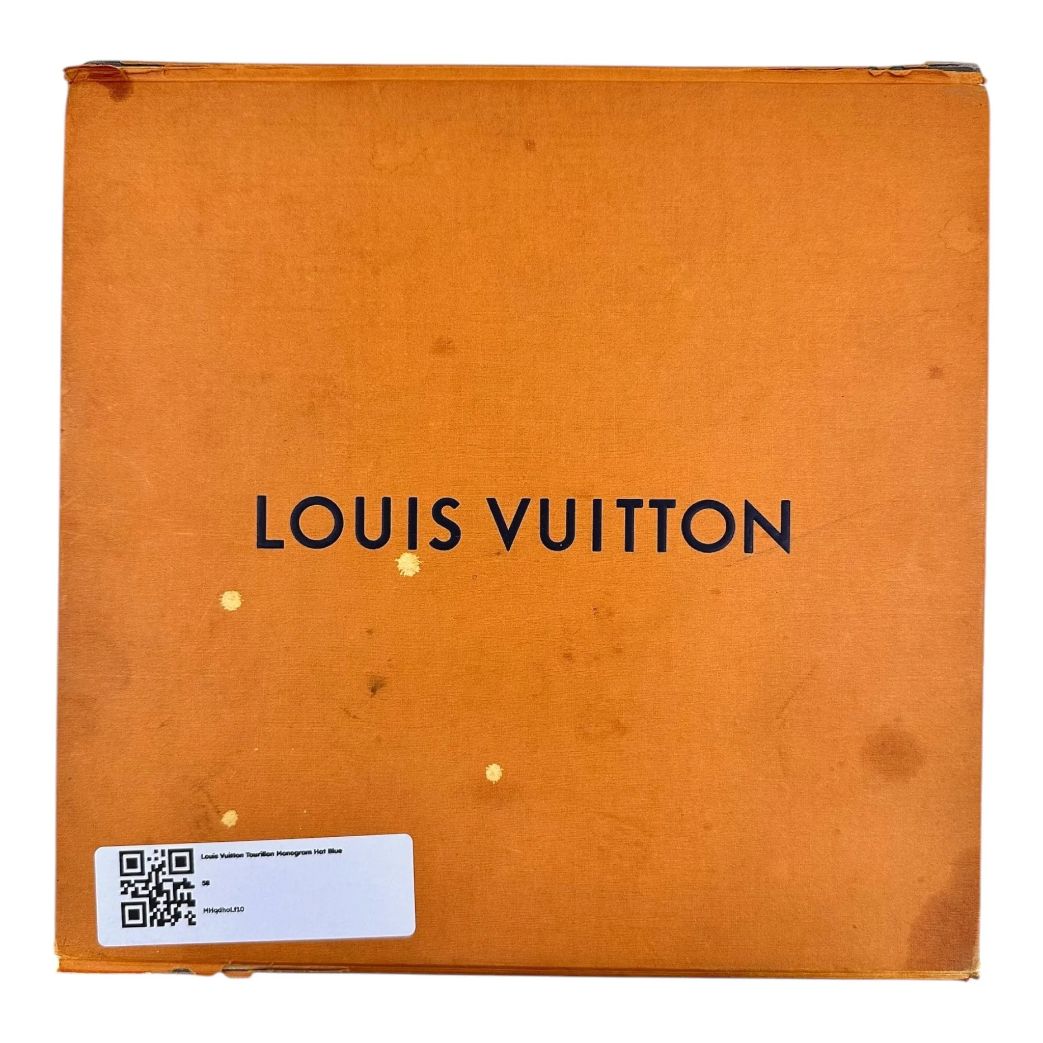 Louis Vuitton Taurillon Monogram Hat Blue Pre-Owned