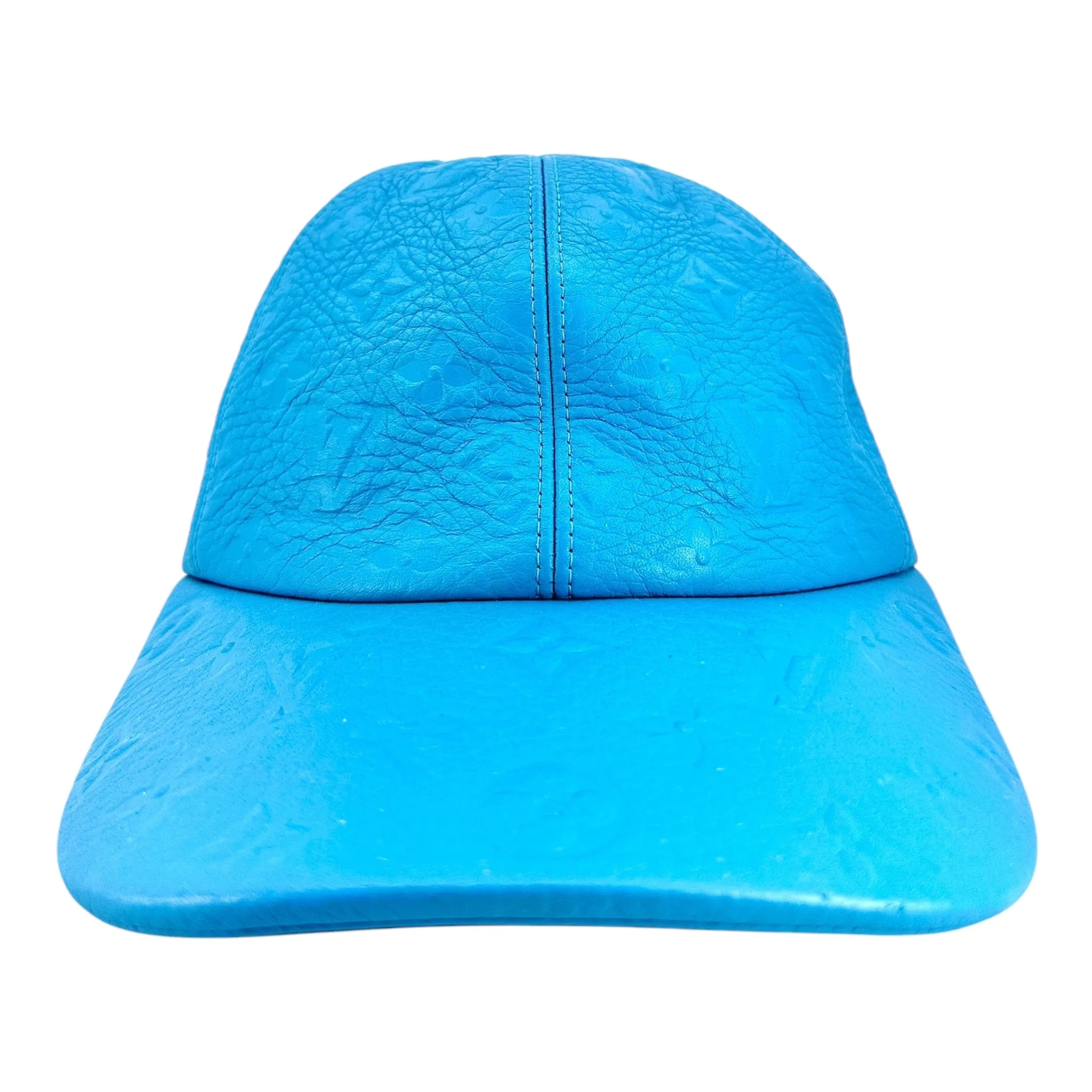 Louis Vuitton Taurillon Monogram Hat Blue Pre-Owned