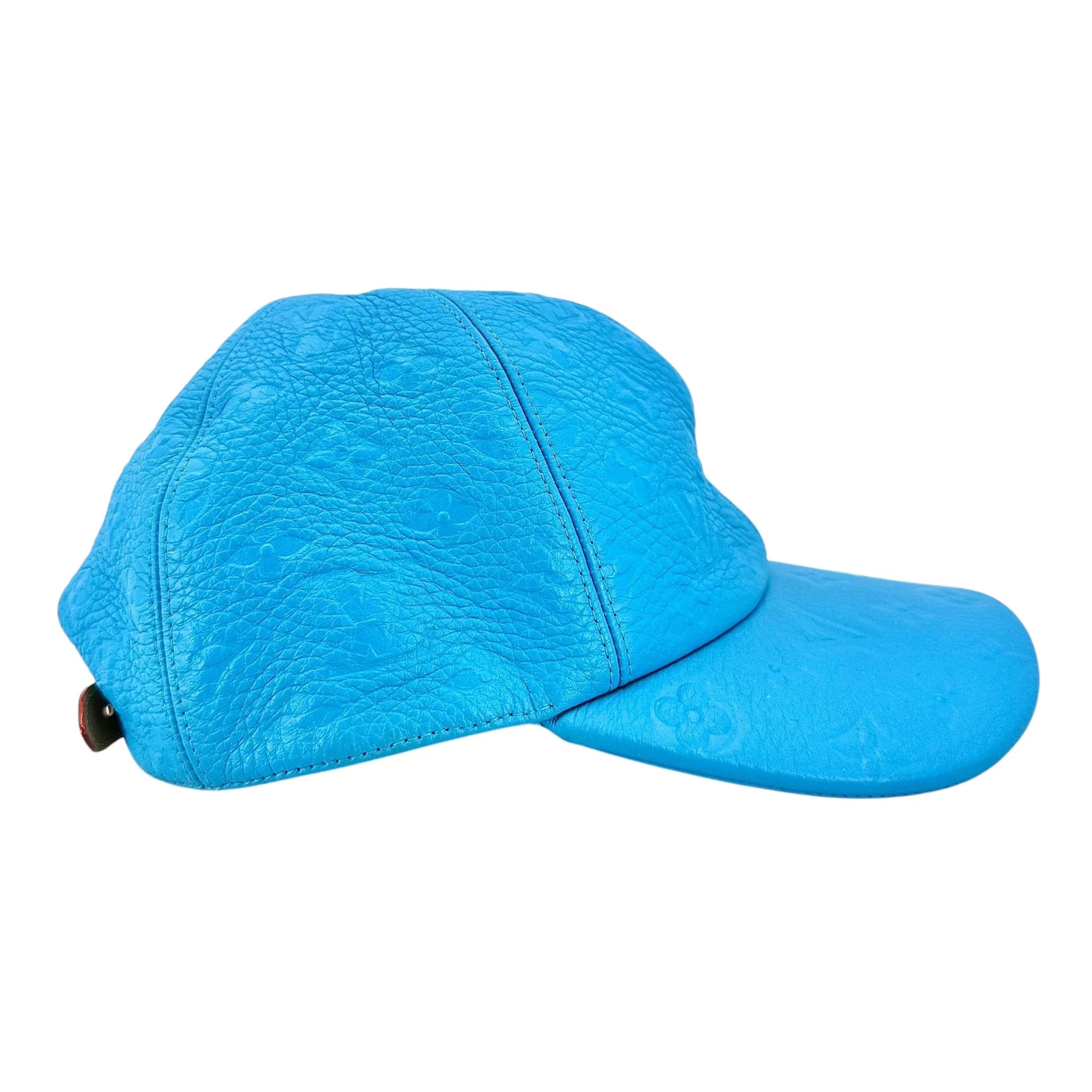 Louis Vuitton Taurillon Monogram Hat Blue Pre-Owned