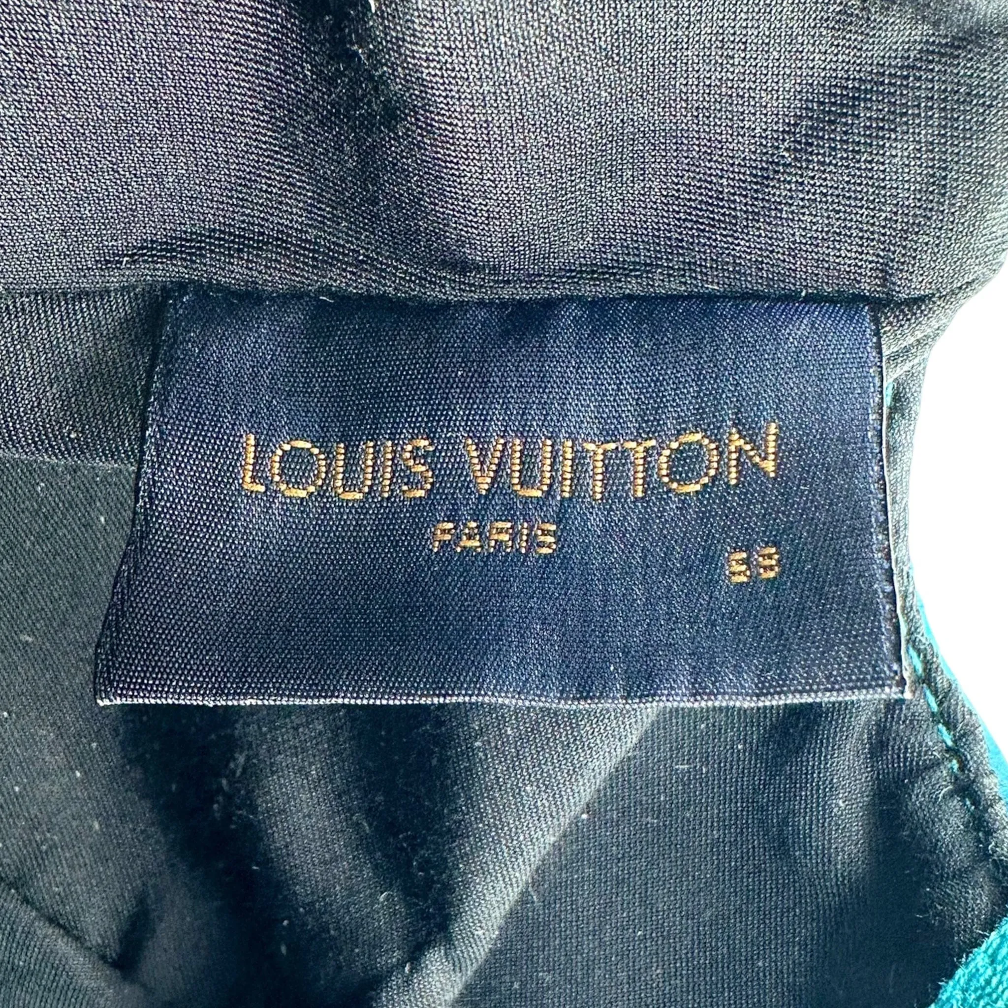 Louis Vuitton Taurillon Monogram Hat Blue Pre-Owned