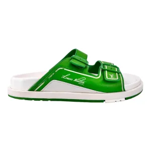 Louis Vuitton Trainer Mule Geen White Pre-Owned
