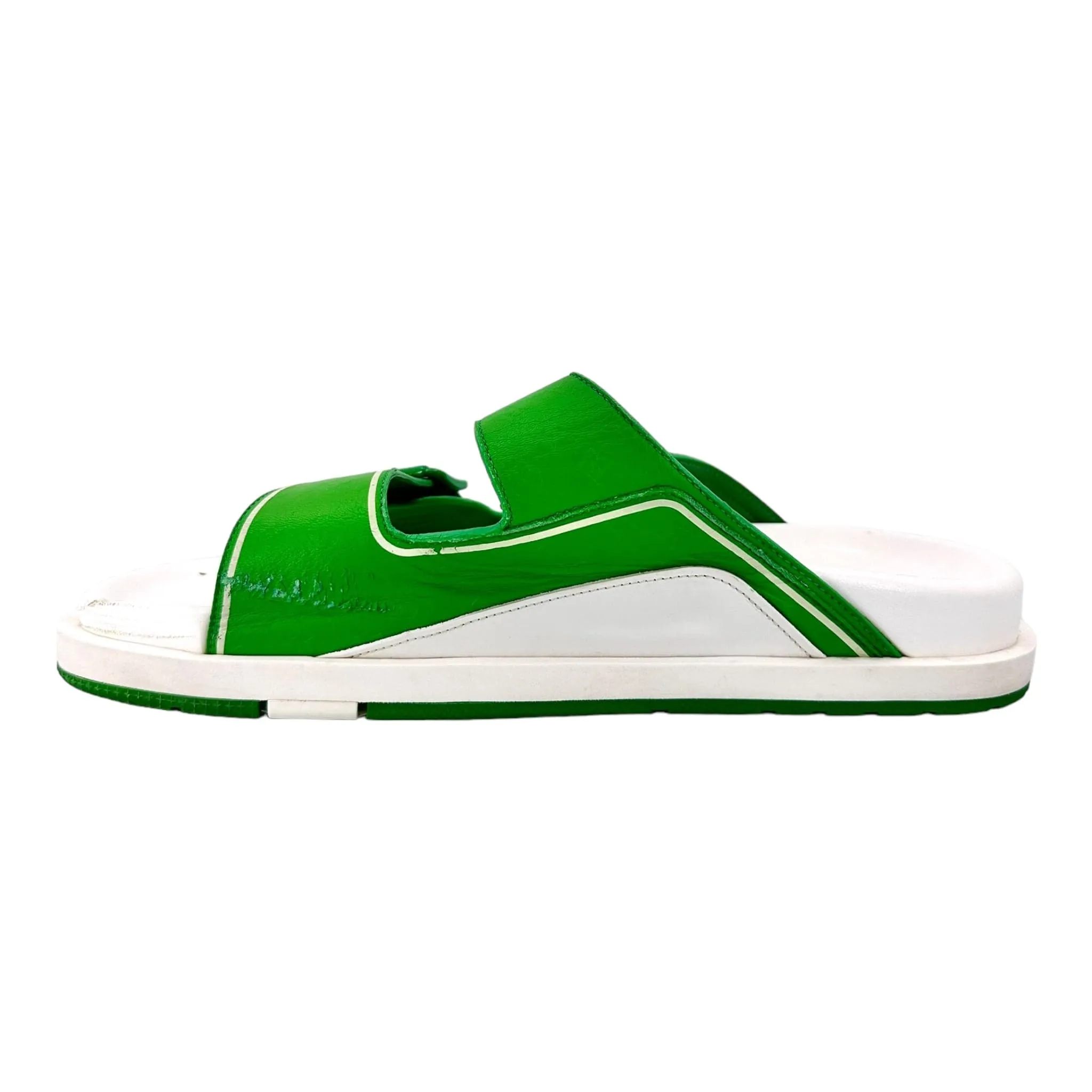 Louis Vuitton Trainer Mule Geen White Pre-Owned