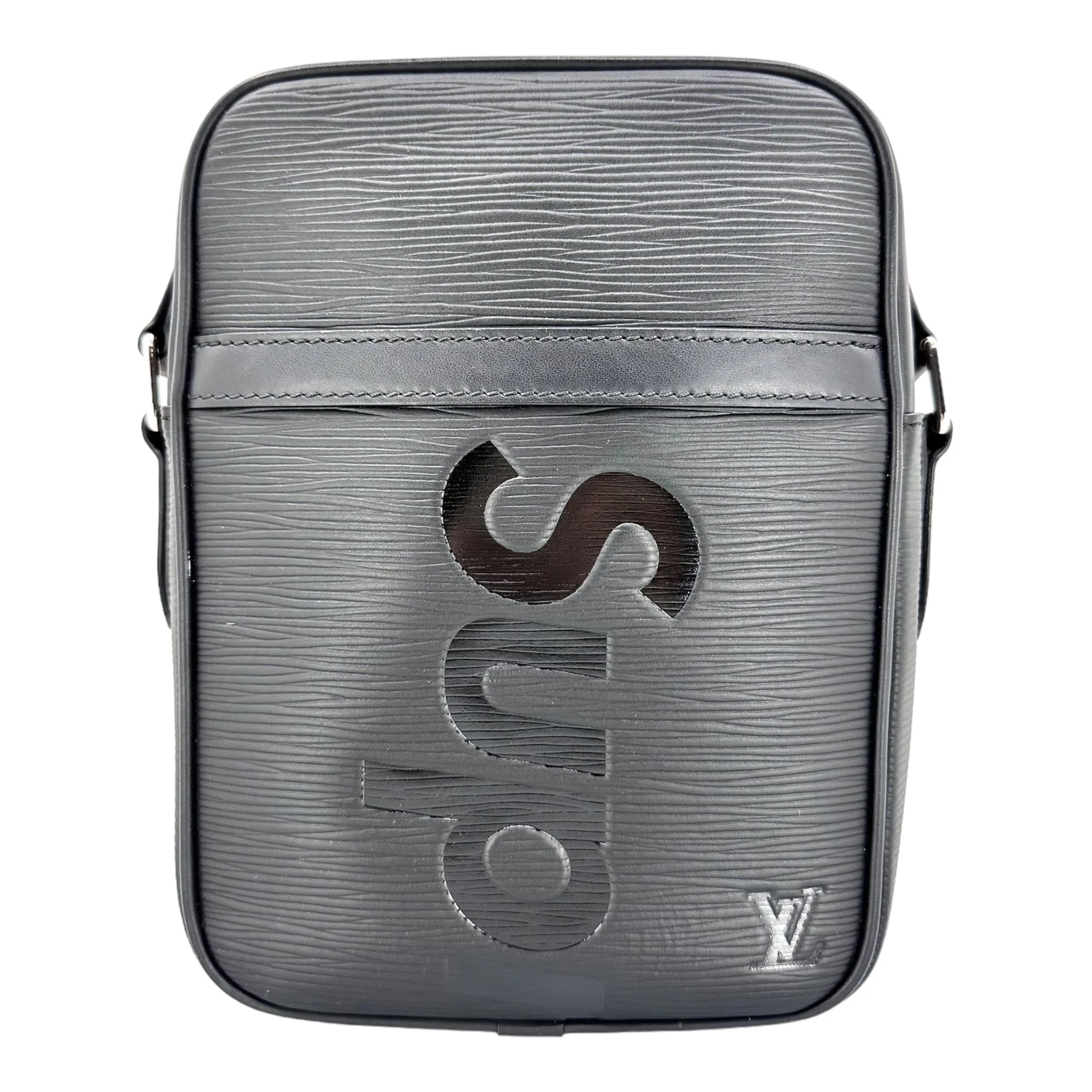 Louis Vuitton x Supreme Danube Epi PM Black Pre-Owned