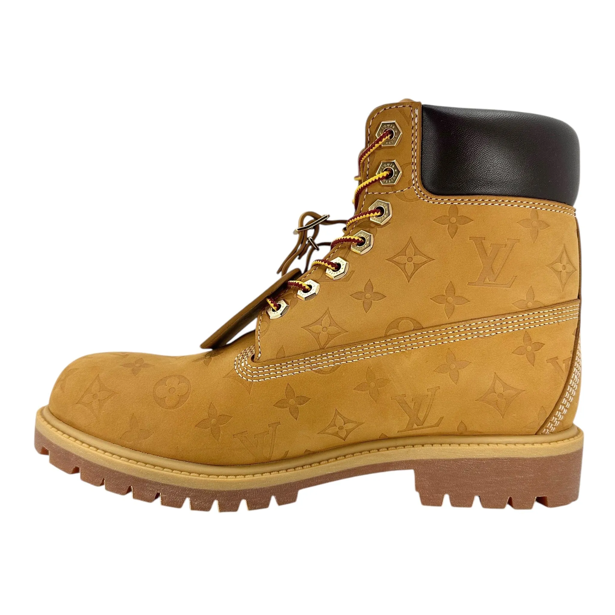 Louis Vuitton x Timberland 6 Ankle Boot Monogram Brown Wheat