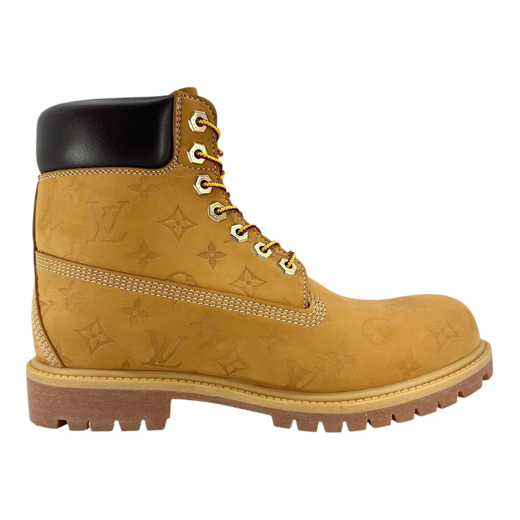 Louis Vuitton x Timberland 6 Ankle Boot Monogram Brown Wheat