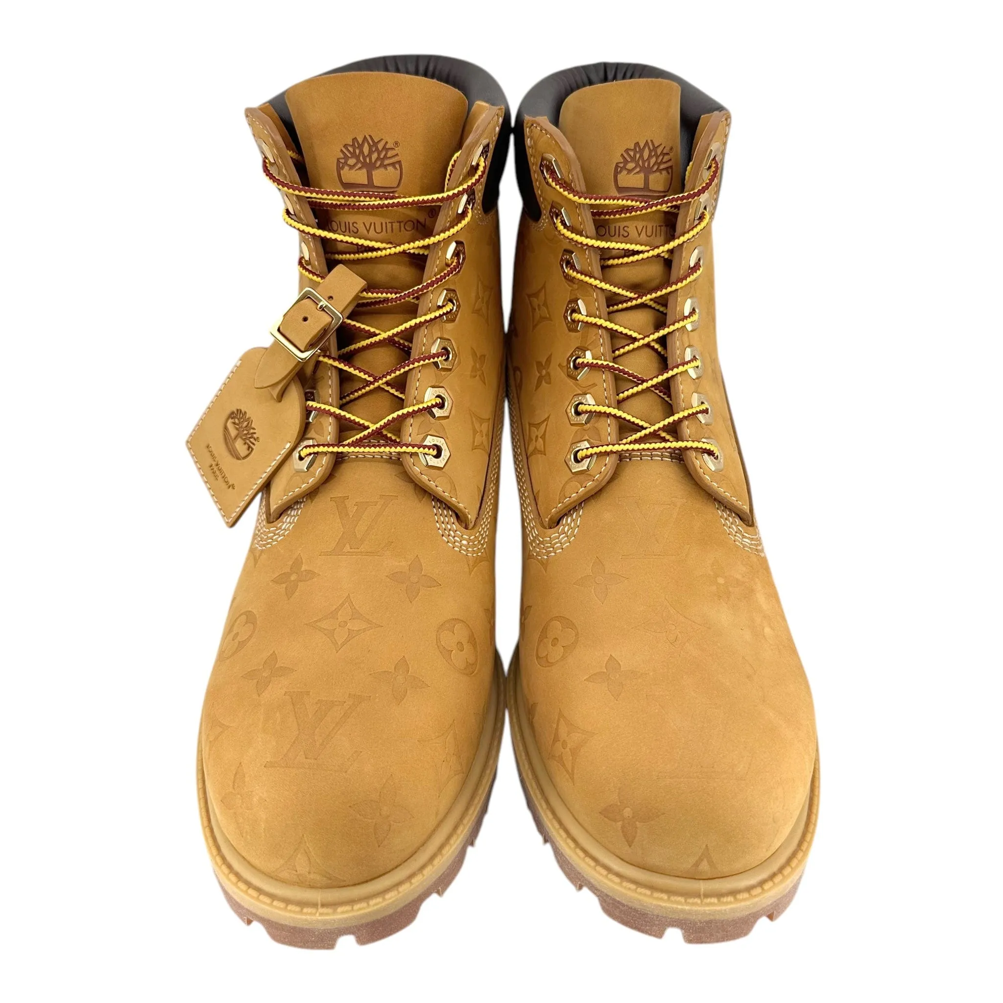Louis Vuitton x Timberland 6 Ankle Boot Monogram Brown Wheat