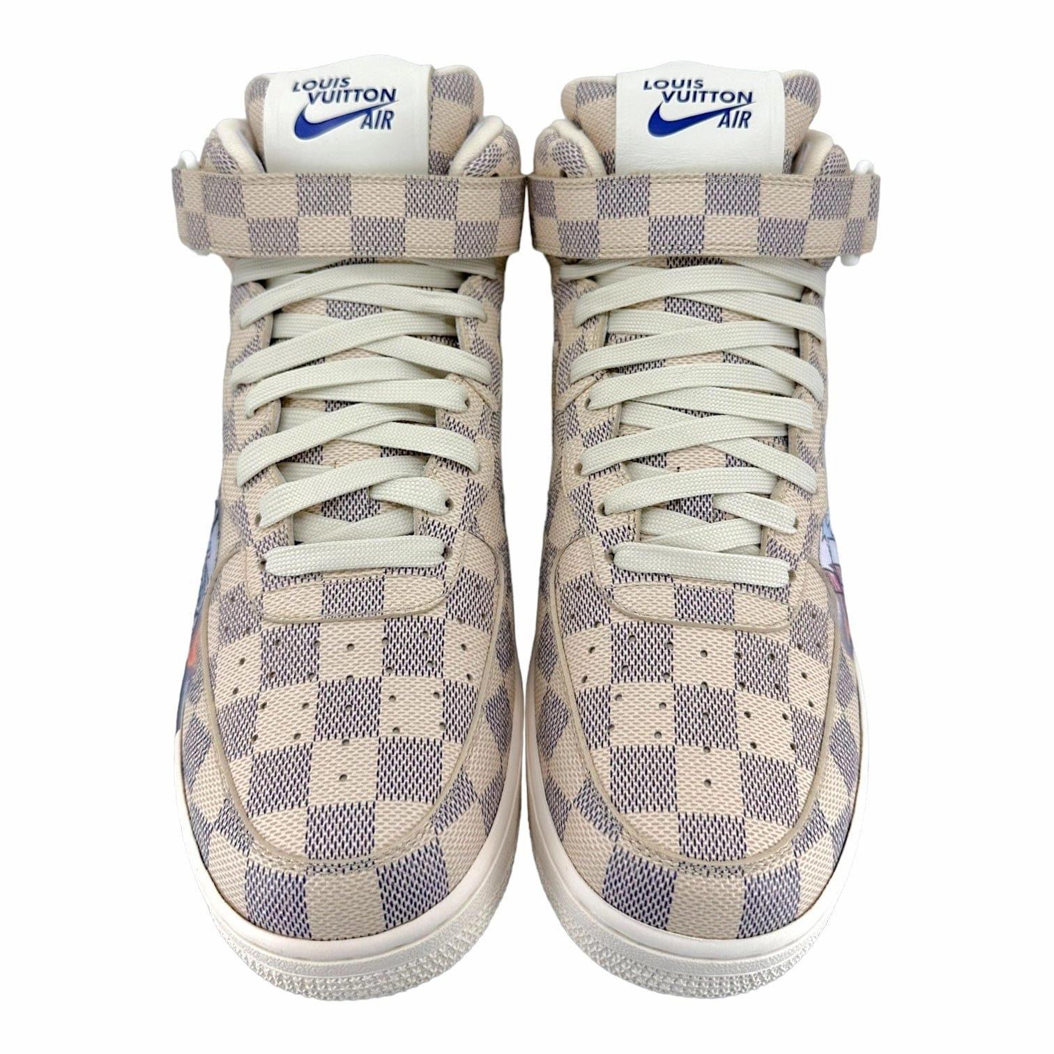 Louis Vuitton Nike Air Force 1 Mid By Virgil Abloh Graffiti