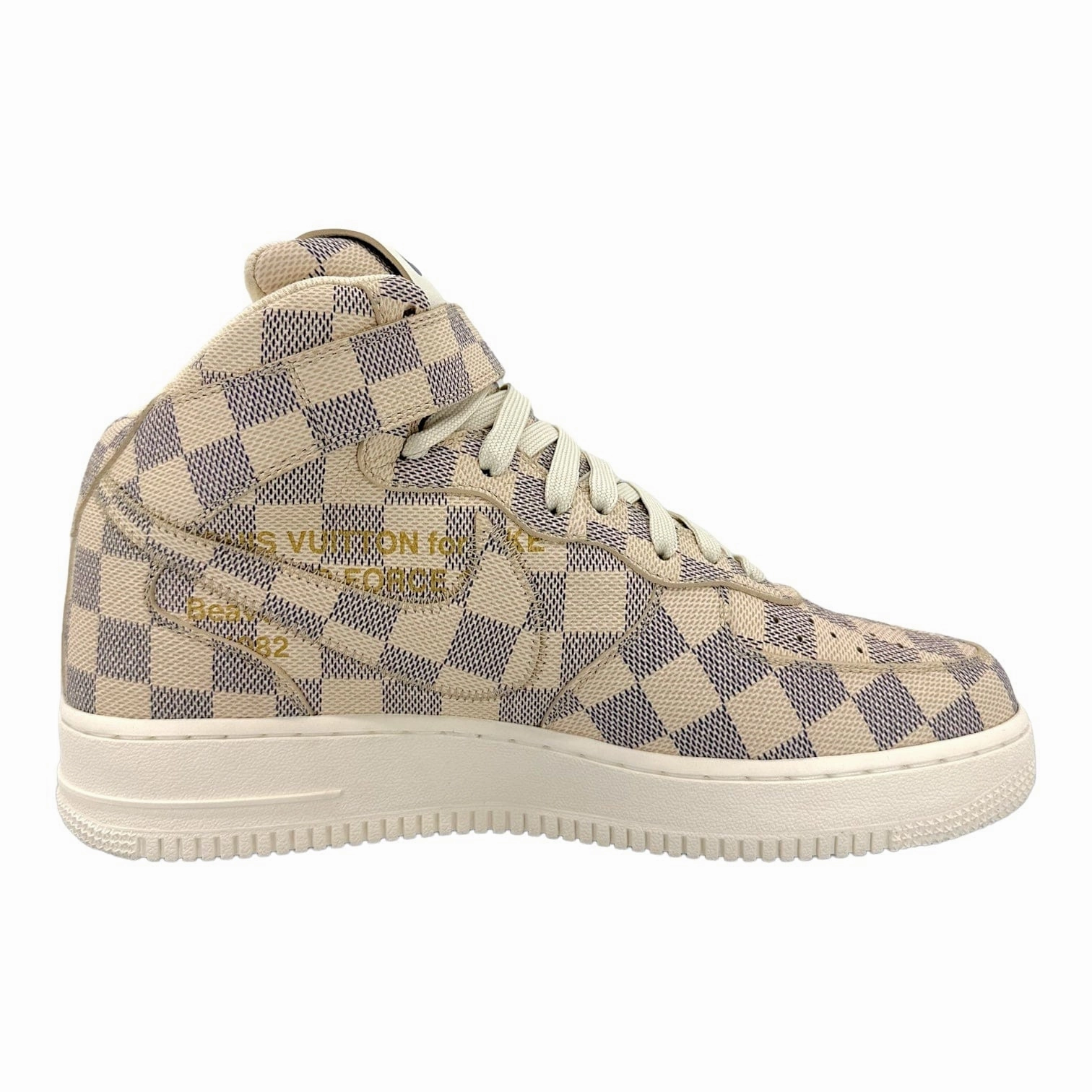 Louis Vuitton Nike Air Force 1 Mid By Virgil Abloh Graffiti
