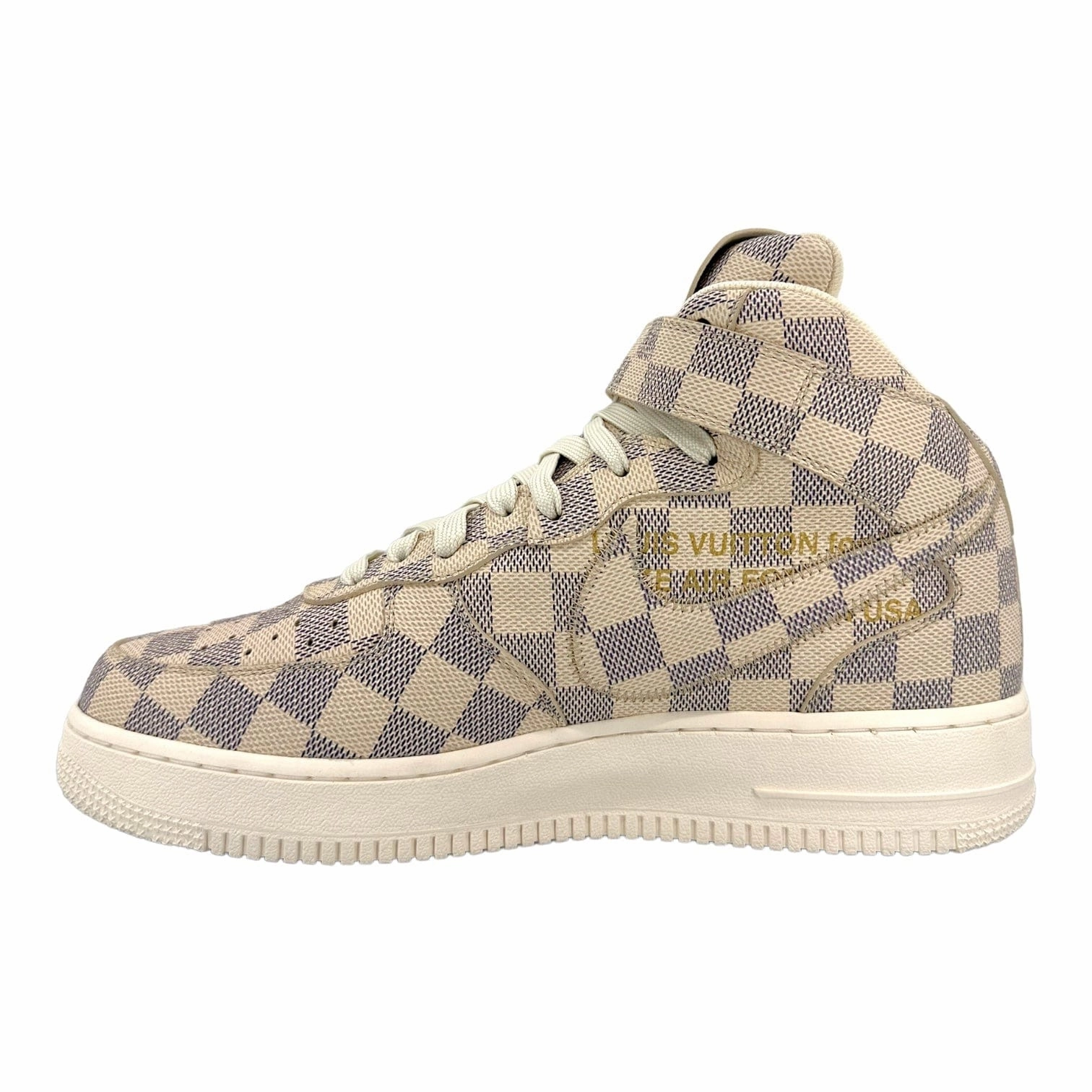 Louis Vuitton Nike Air Force 1 Mid By Virgil Abloh Graffiti