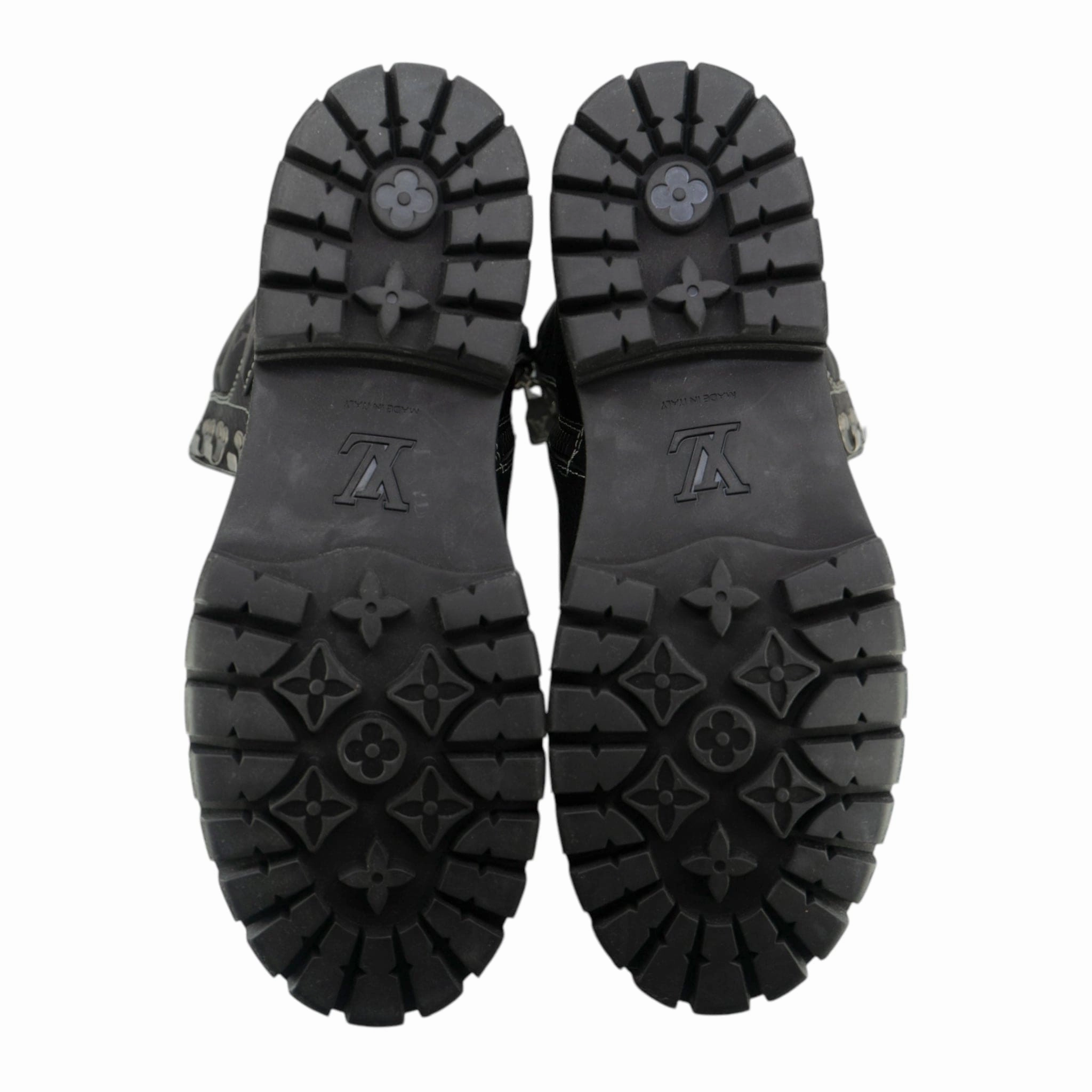 Louis Vuitton x Timberland Ranger Boot Monogram Black