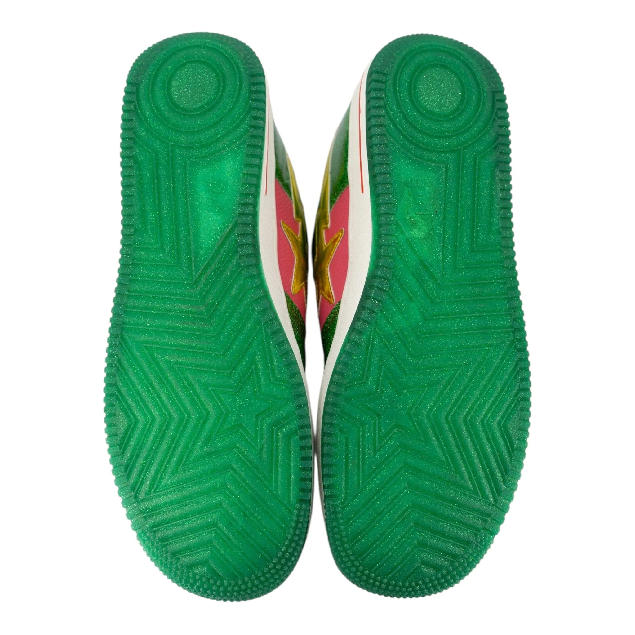 Macwithpacks Yu-Gi-Oh! Jinzo Sneaker Low Pink Green Glitter (Custom)