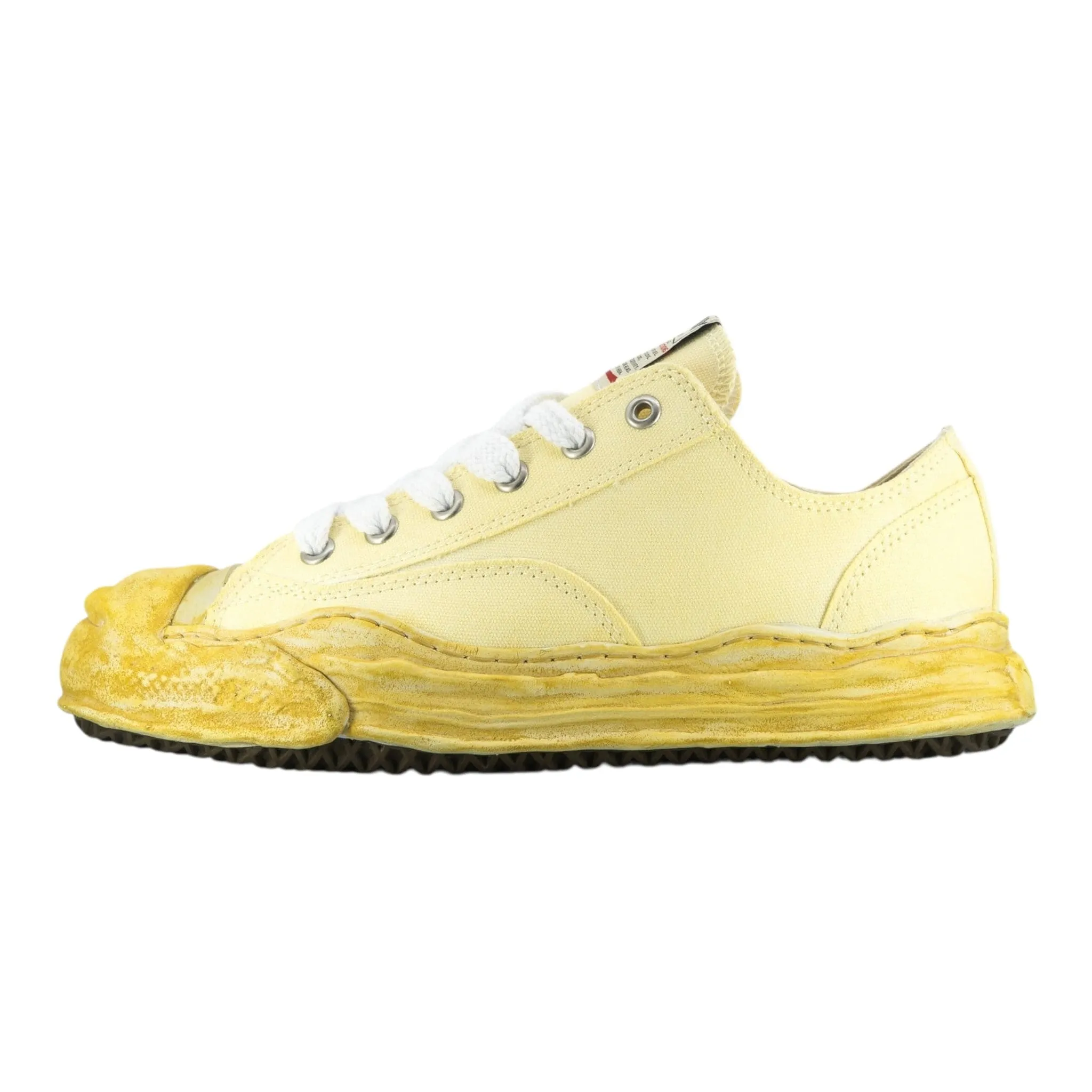 Maison Mihara Yasuhiro Hank OG Sole Canvas Low Aged White