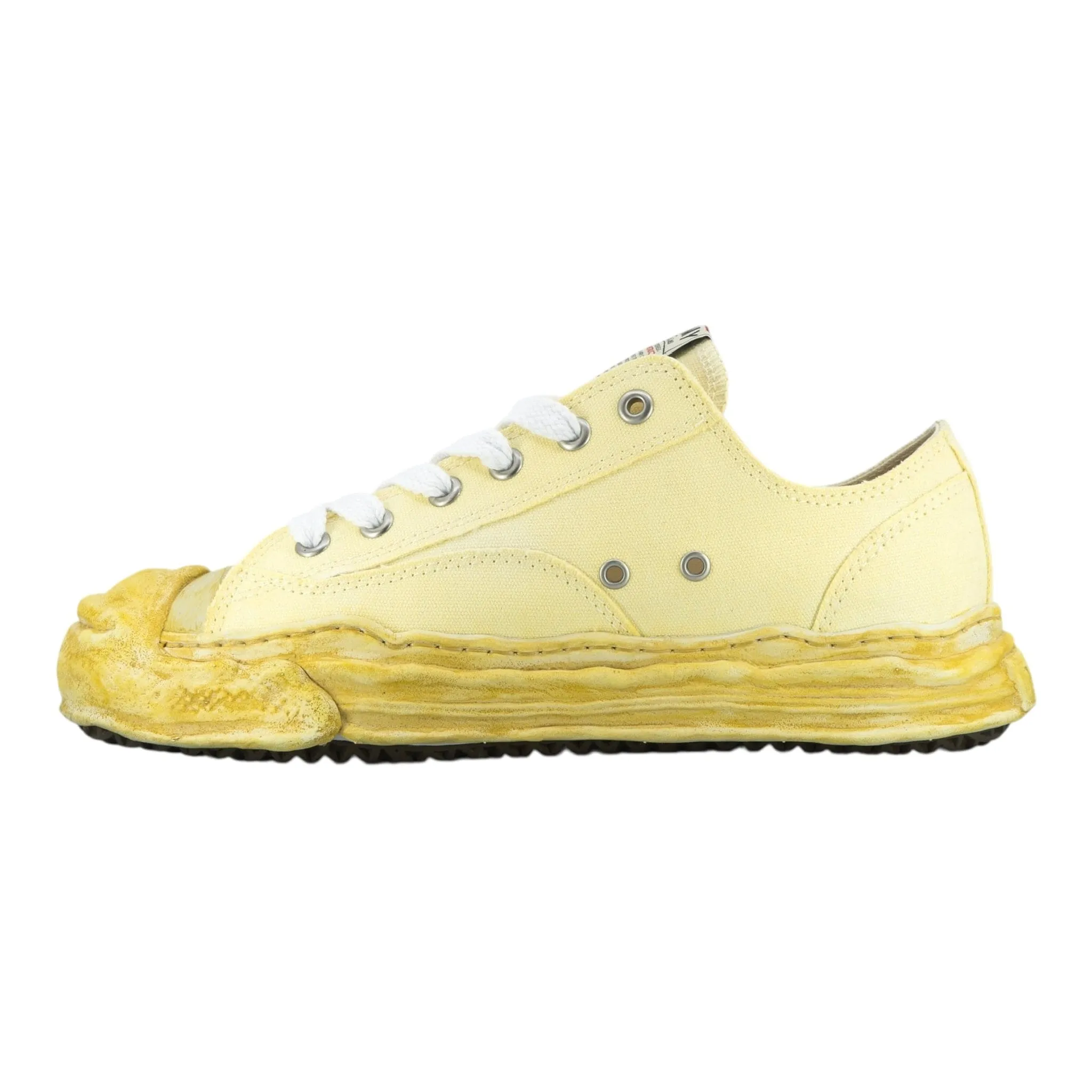 Maison Mihara Yasuhiro Hank OG Sole Canvas Low Aged White