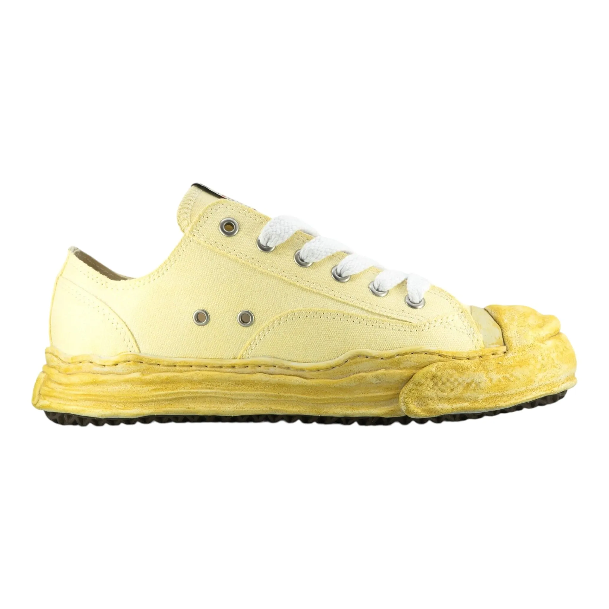 Maison Mihara Yasuhiro Hank OG Sole Canvas Low Aged White