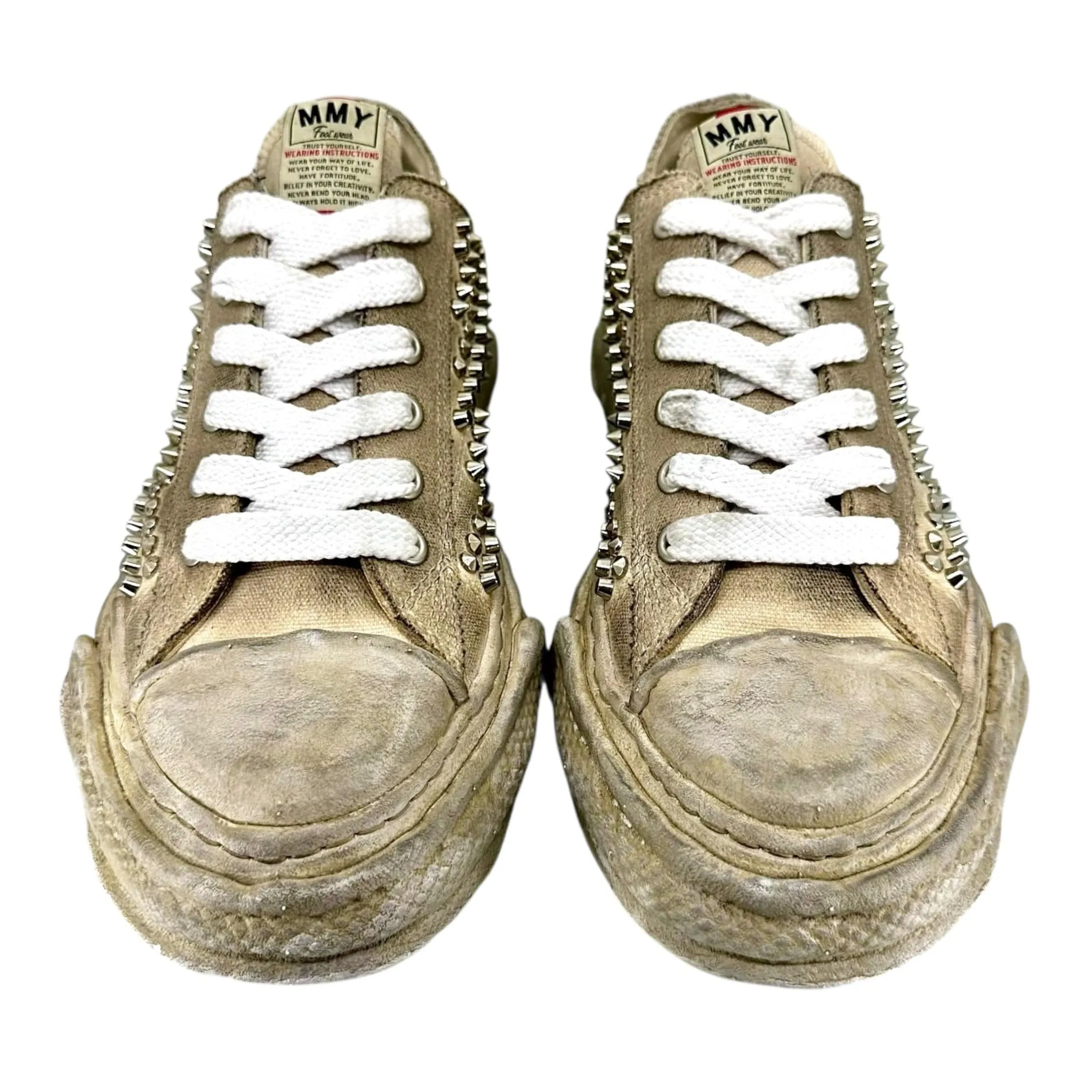 Maison Mihara Yasuhiro Peterson 23 Low Studded Sneaker White Pre-Owned