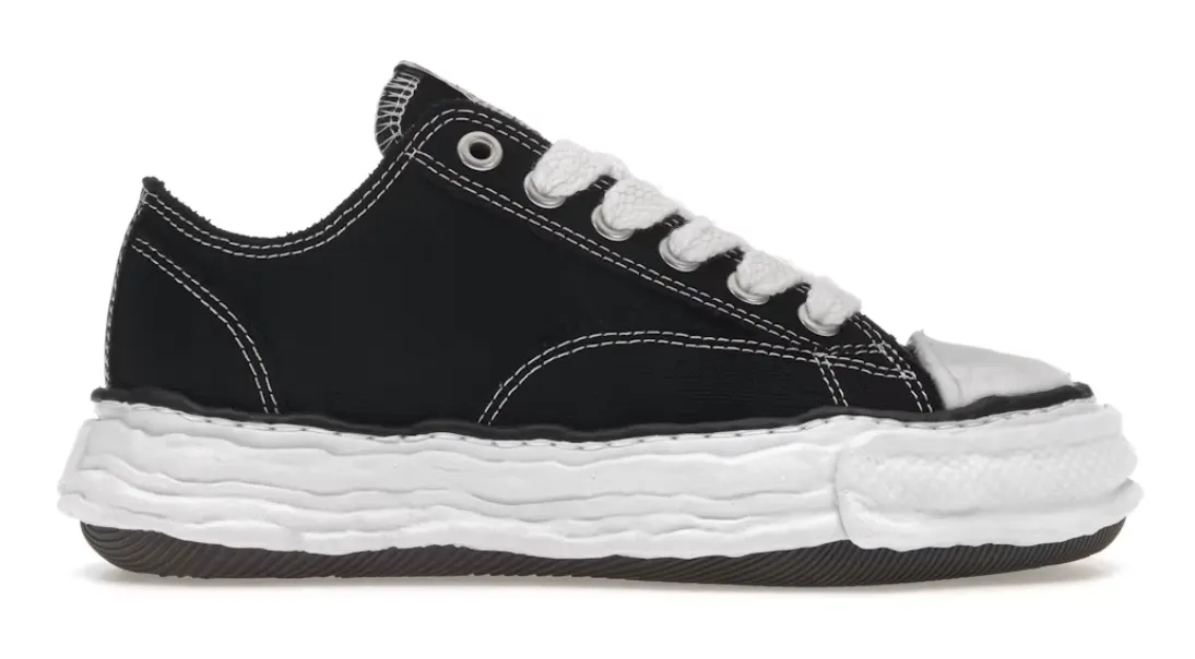 Maison Mihara Yasuhiro Peterson 23 OG Sole Canvas Low Black