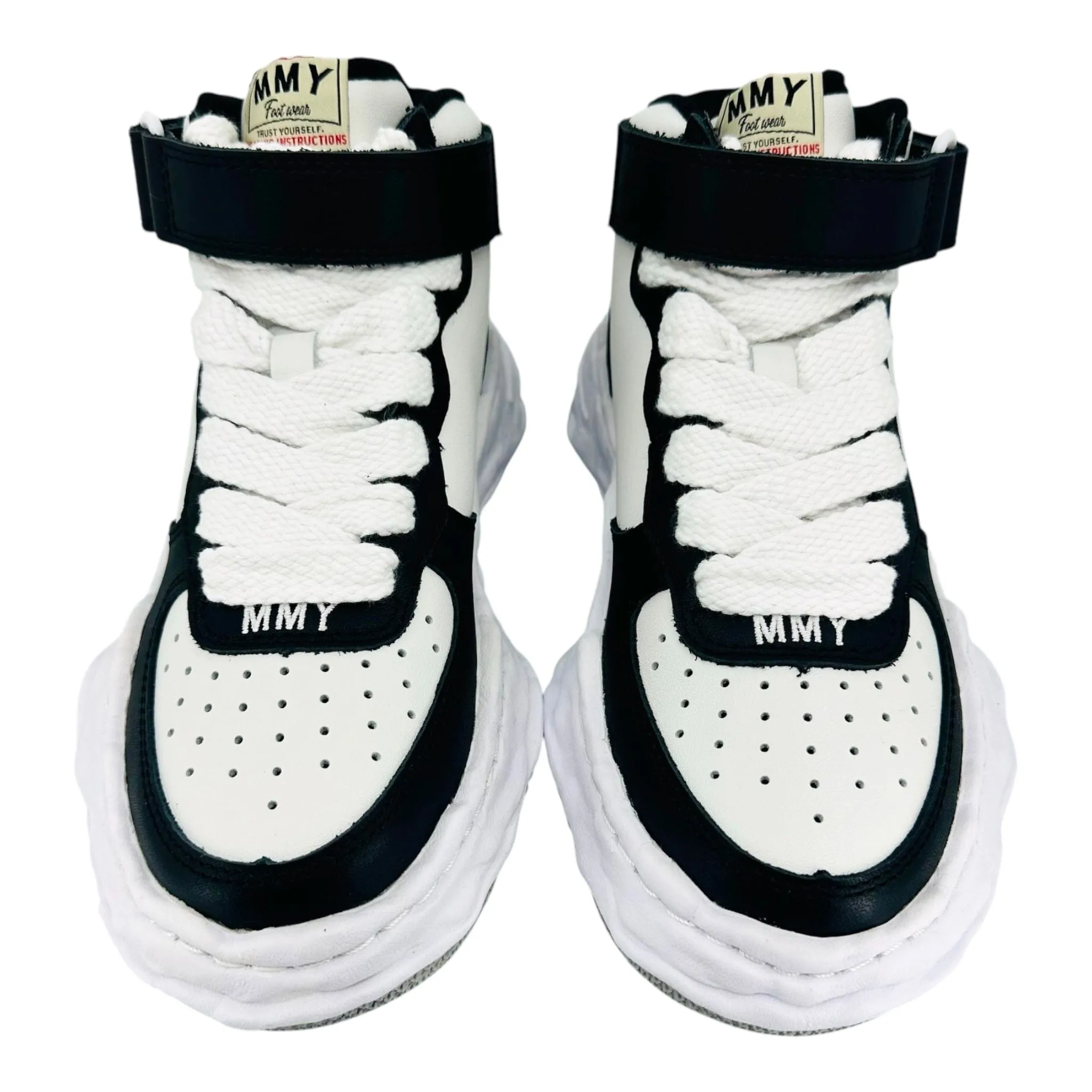 Maison Mihara Yasuhiro Wayne OG Sole Sneaker High Black White