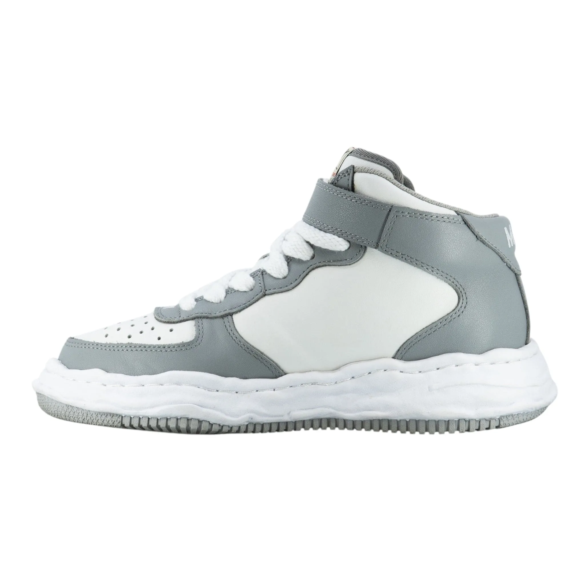 Maison Mihara Yasuhiro Wayne OG Sole Sneaker High White Grey Pre-Owned