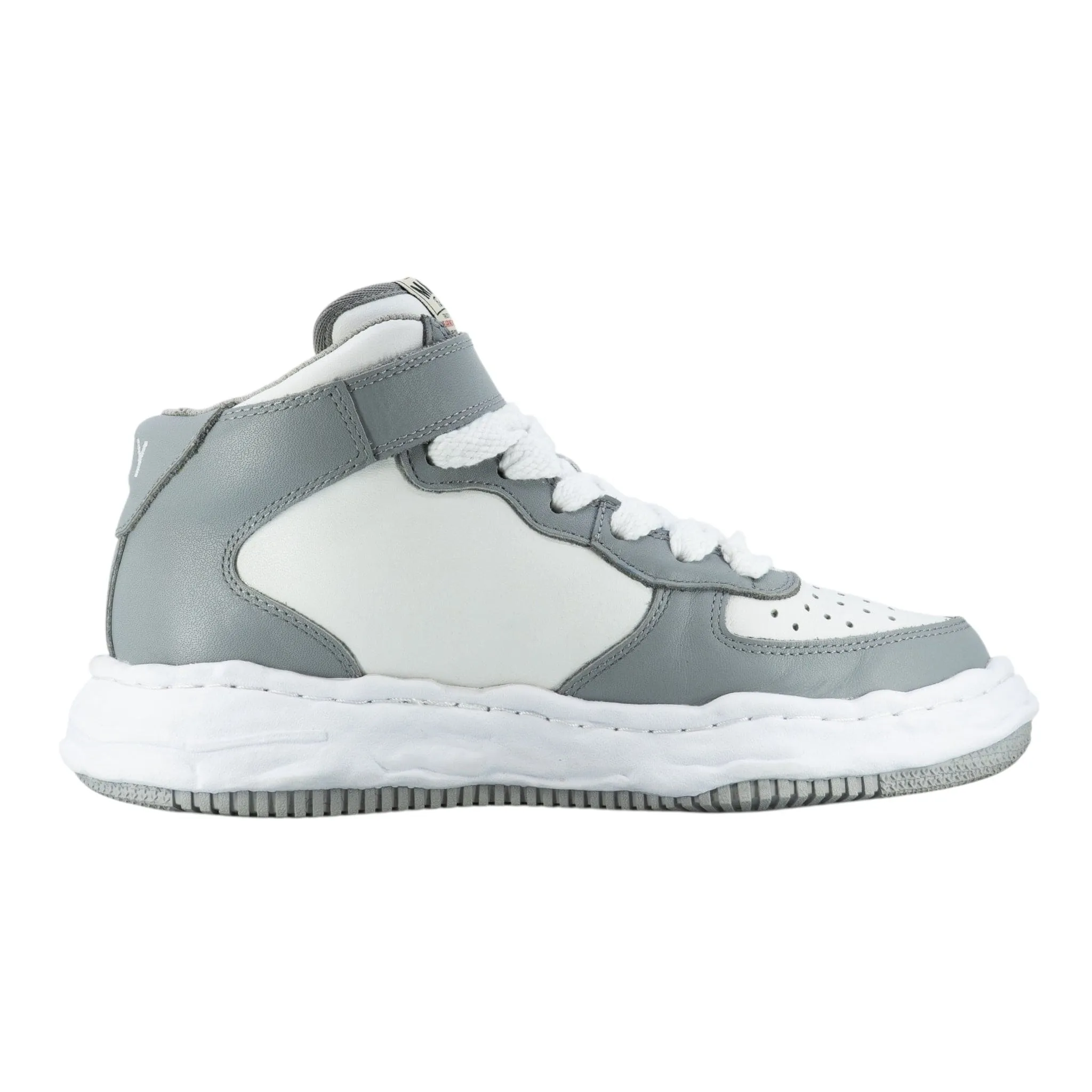 Maison Mihara Yasuhiro Wayne OG Sole Sneaker High White Grey Pre-Owned