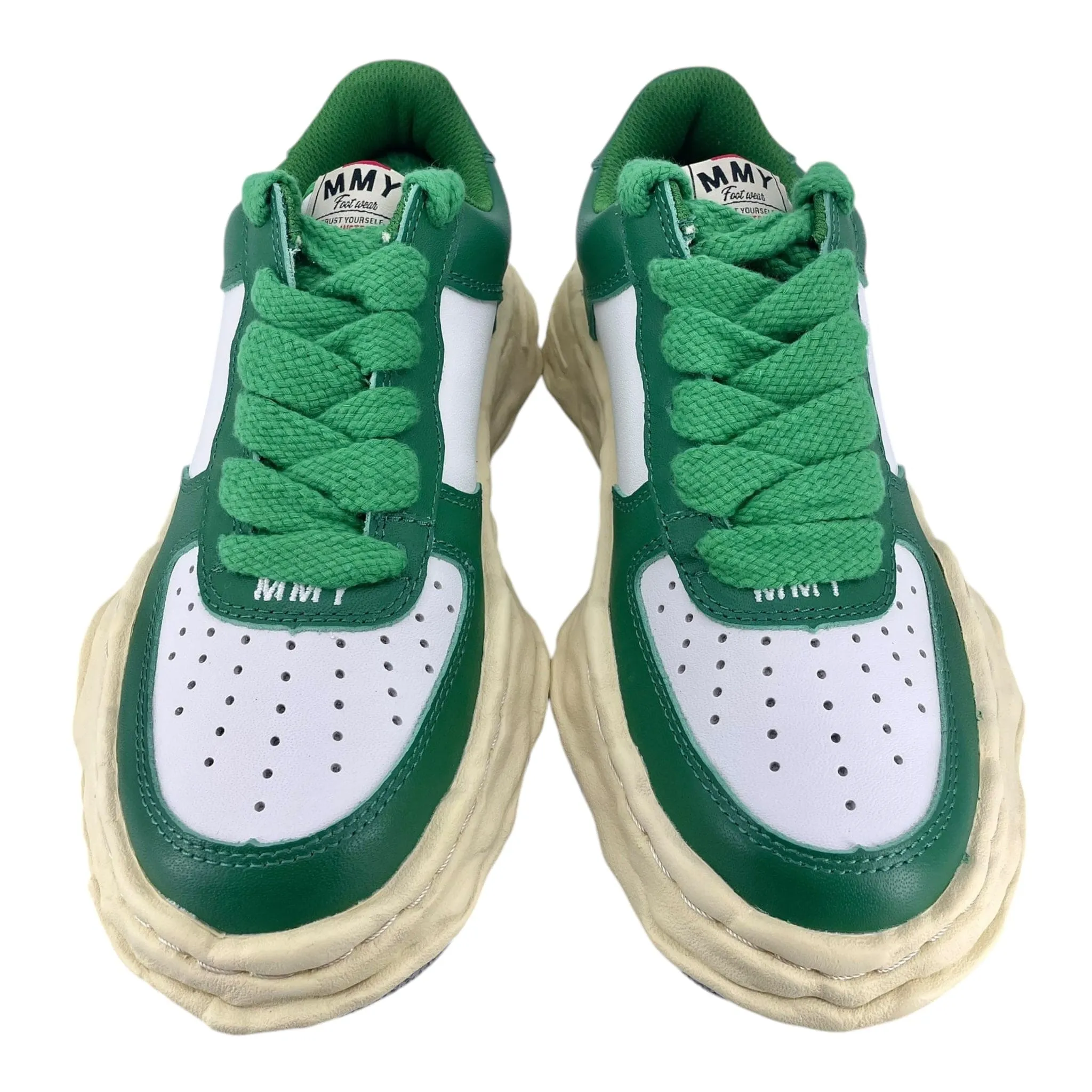 Maison Mihara Yasuhiro Wayne OG Sole Sneaker Low Green White