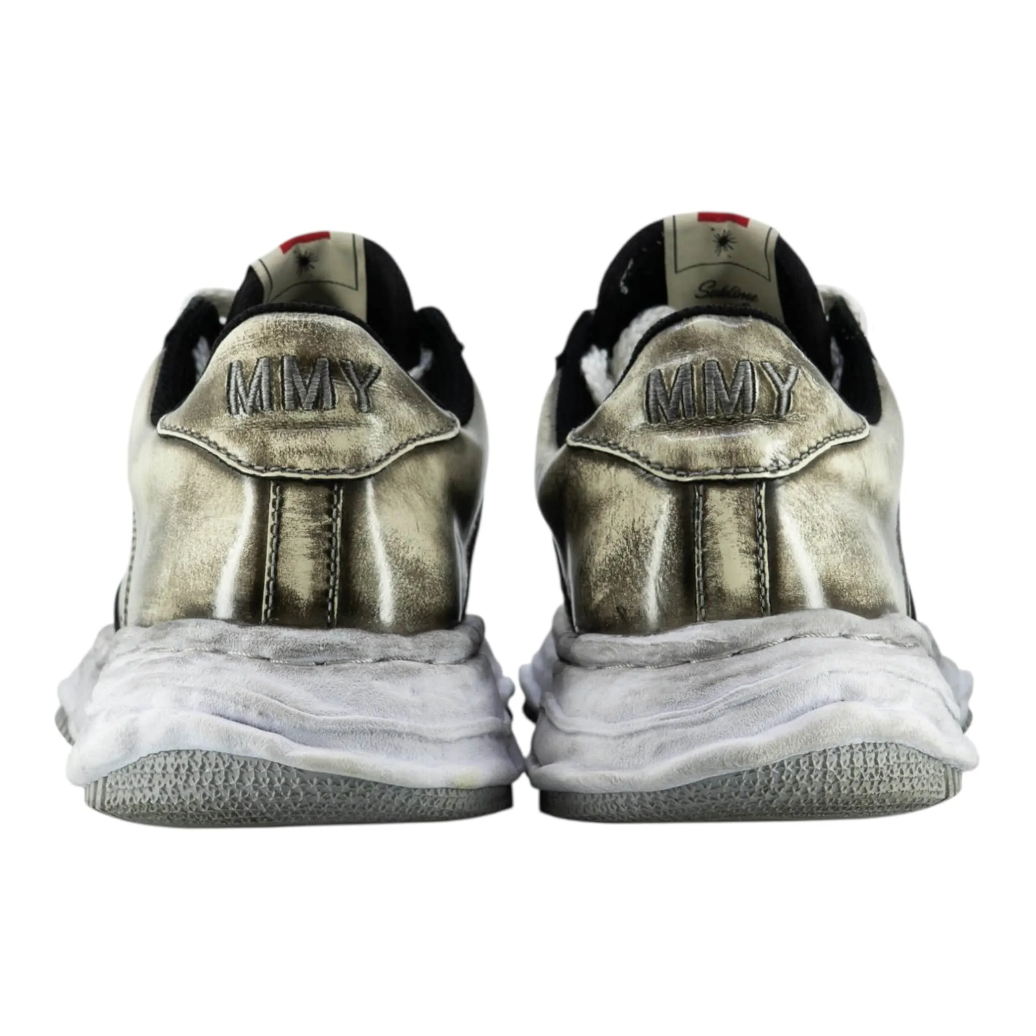 Maison Mihara Yasuhiro Wayne OG Sole Sneaker Low Patent Leather White Pre-Owned