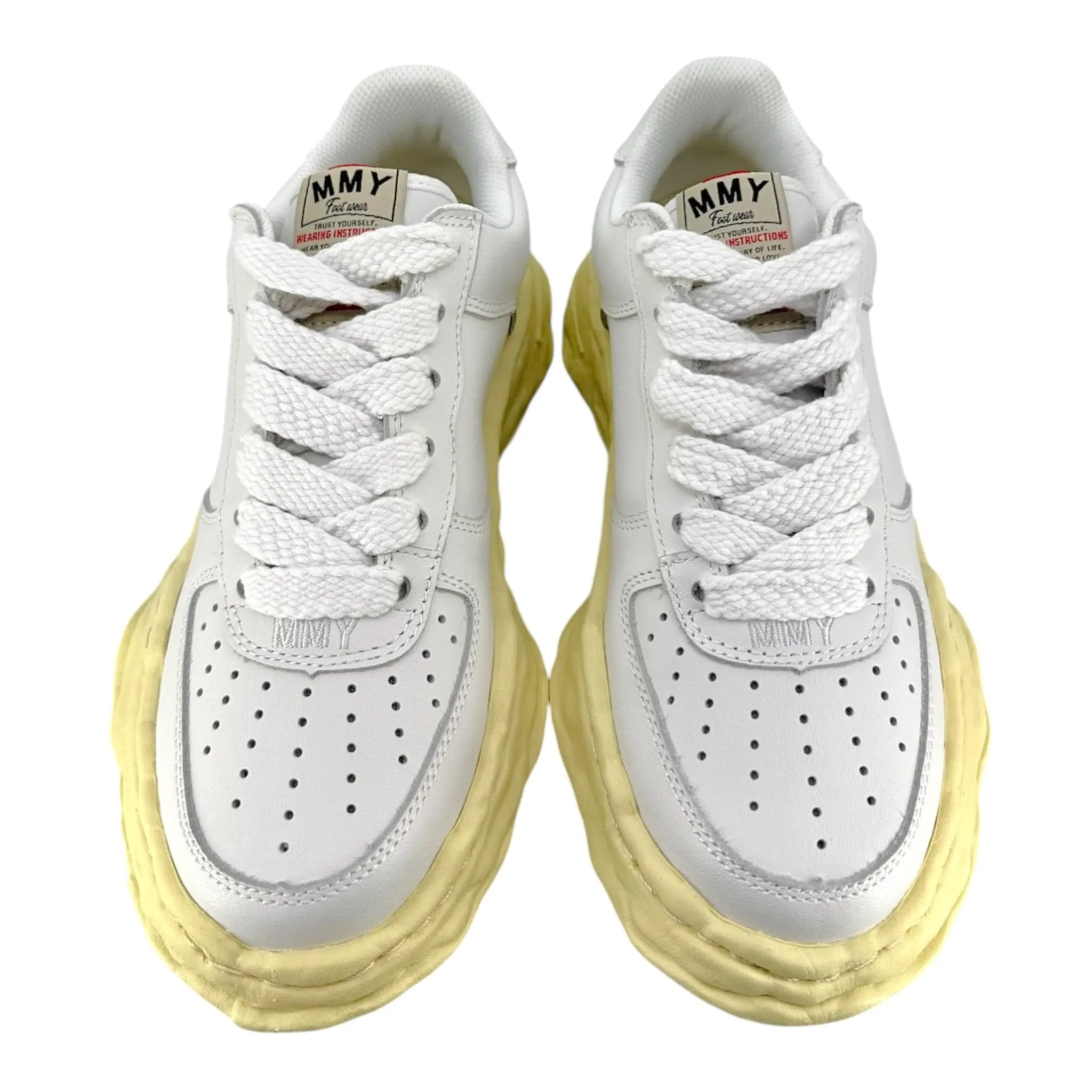 Maison Mihara Yasuhiro Wayne OG Sole Sneaker Low White Cream